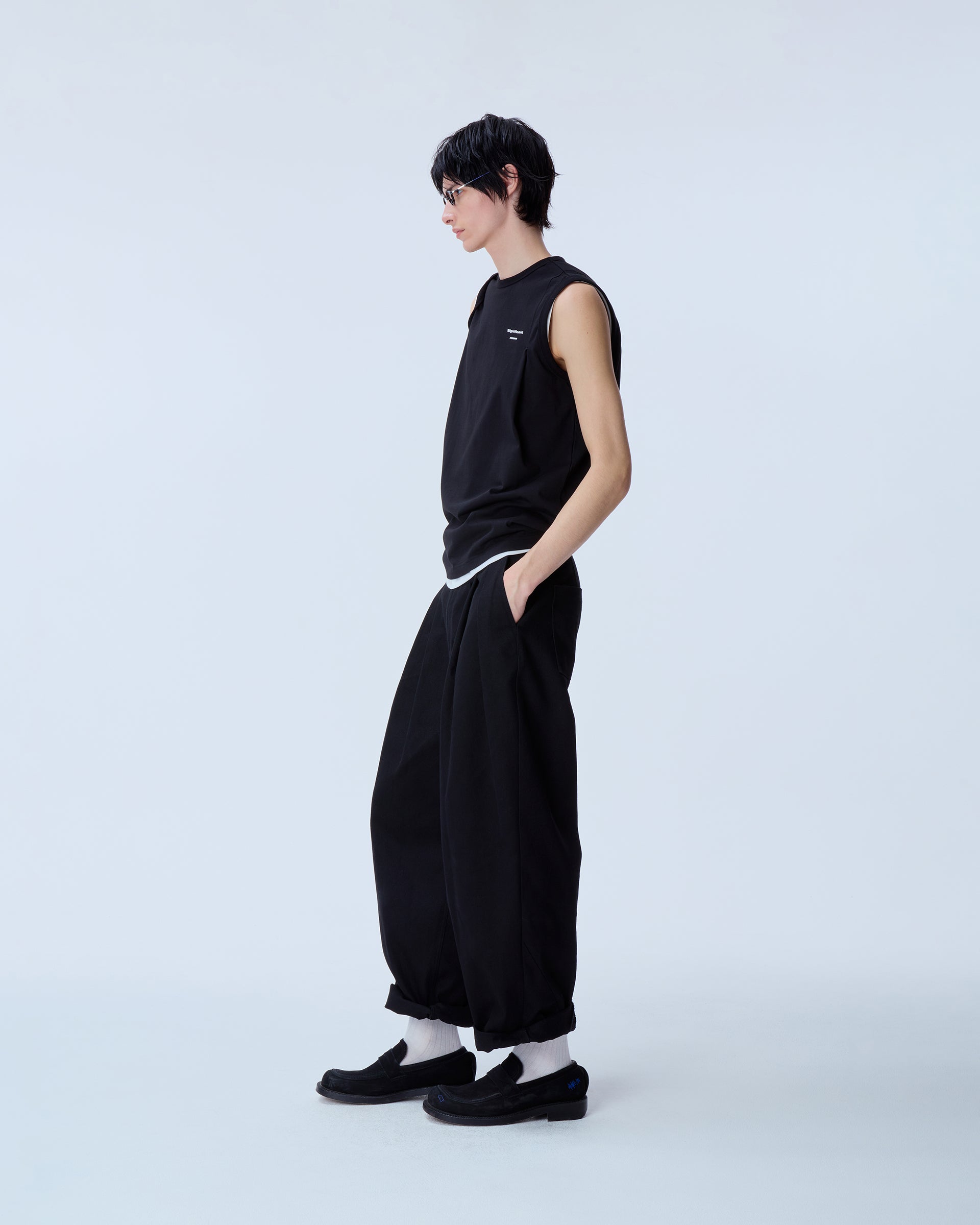 Ader Error - Sig; BL Tag sleeveless 02 (Noir) product image 13 | TRAB K-Fashion Australia
