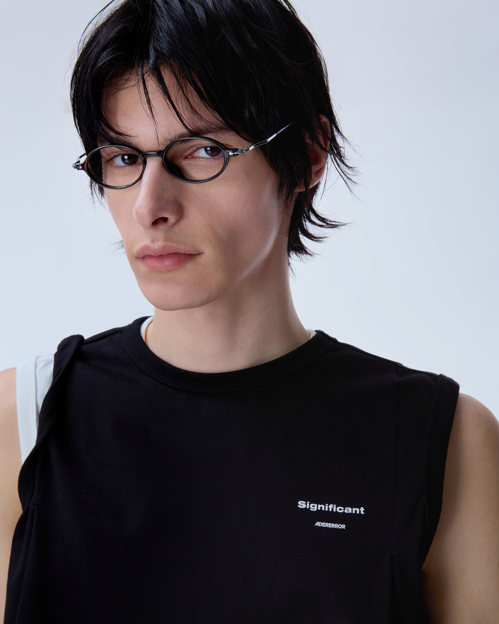 Ader Error - Sig; BL Tag sleeveless 02 (Noir) product image 15 | TRAB K-Fashion Australia