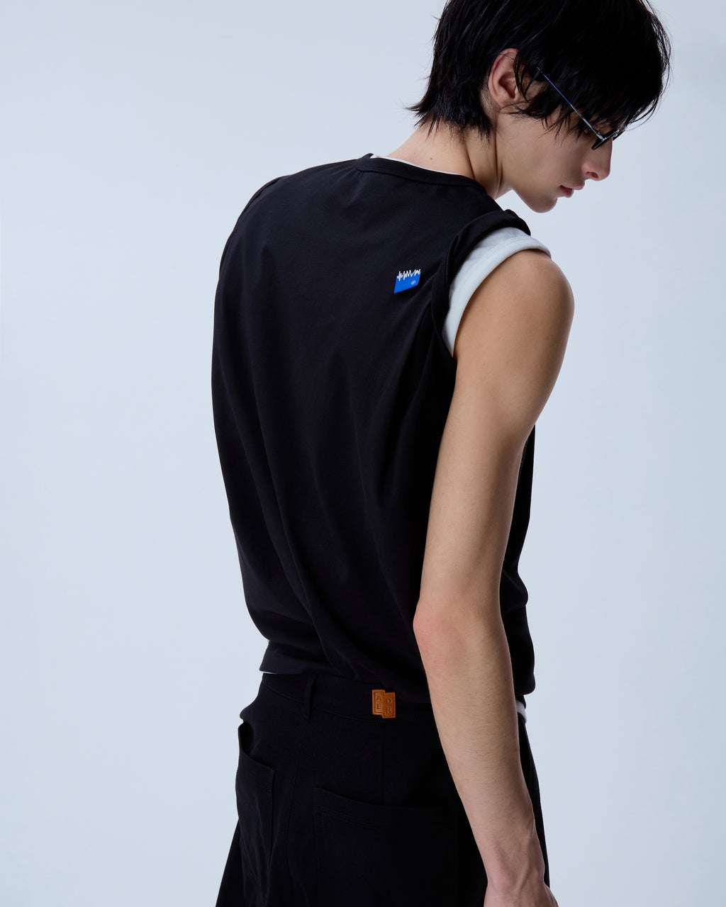 Ader Error - Sig; BL Tag sleeveless 02 (Noir) product image 16 | TRAB K-Fashion Australia