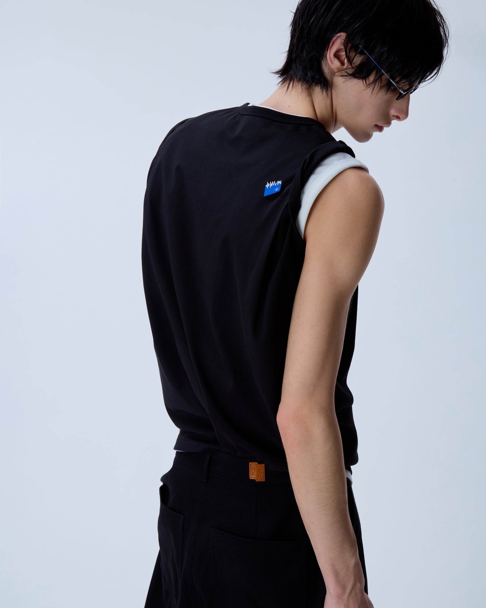 Ader Error - Sig; BL Tag sleeveless 02 (Noir) product image 16 | TRAB K-Fashion Australia