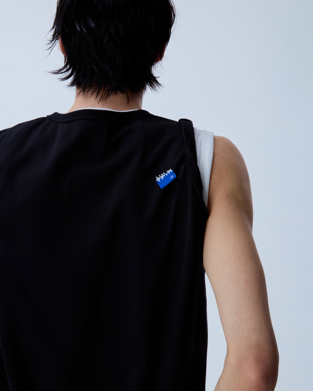 Ader Error - Sig; BL Tag sleeveless 02 (Noir) product image 17 | TRAB K-Fashion Australia