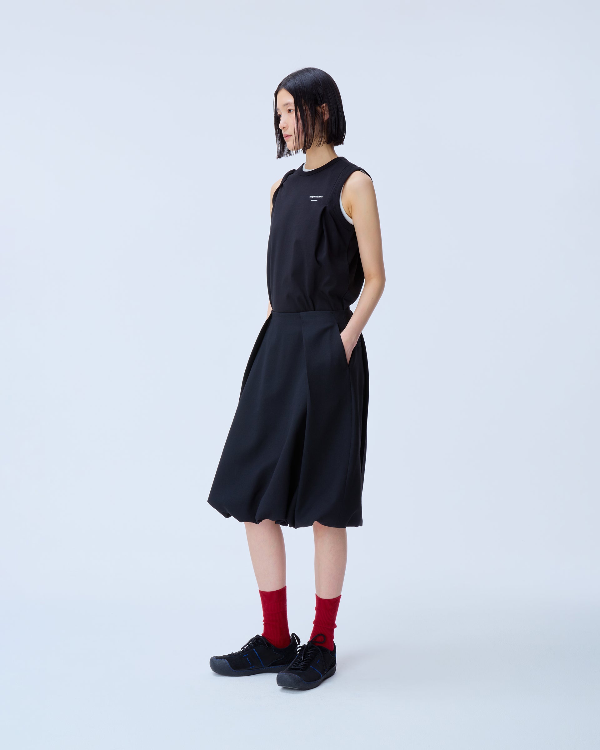 Ader Error - Sig; BL Tag sleeveless 02 (Noir) product image 8 | TRAB K-Fashion Australia
