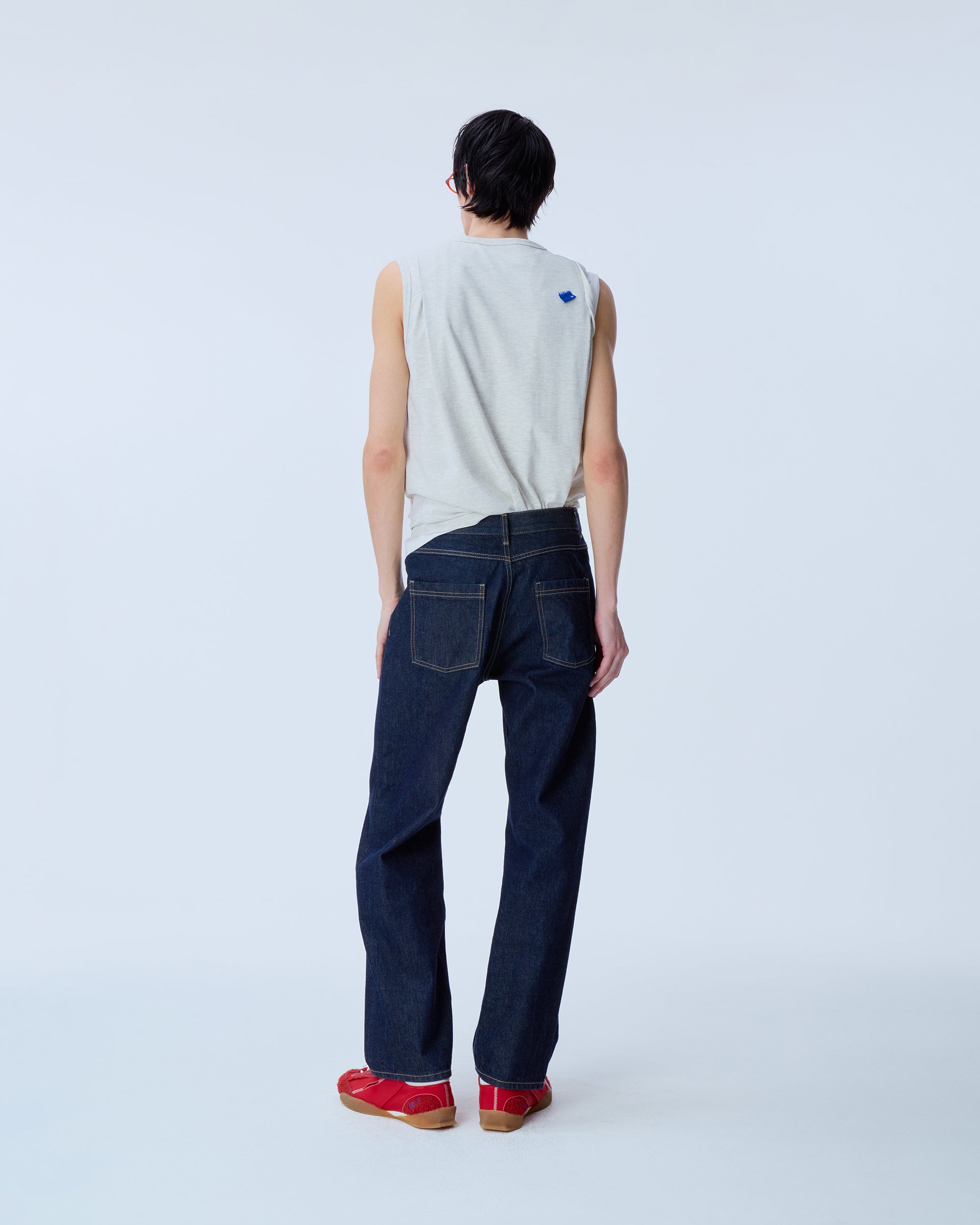 Ader Error - Sig; BL Tag sleeveless 02 (Oatmeal) product image 15 | TRAB K-Fashion Australia