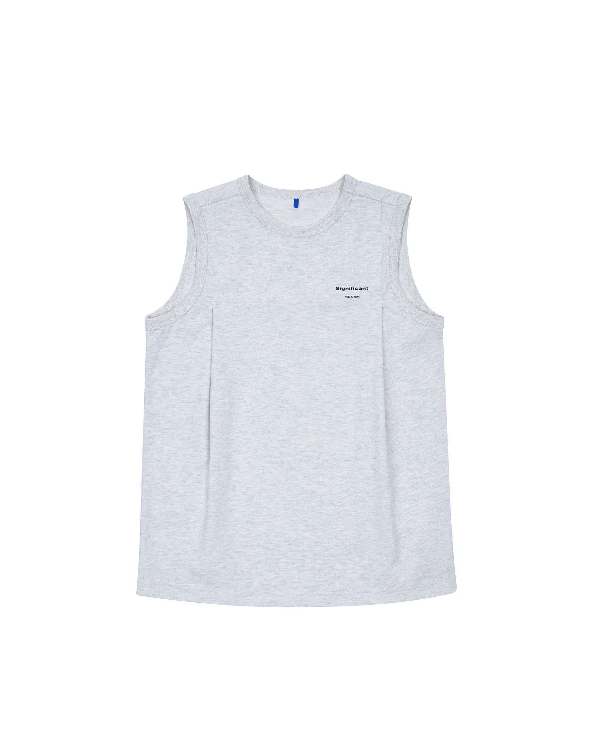 Ader Error - Sig; BL Tag sleeveless 02 (Oatmeal) product image 11 | TRAB K-Fashion Australia