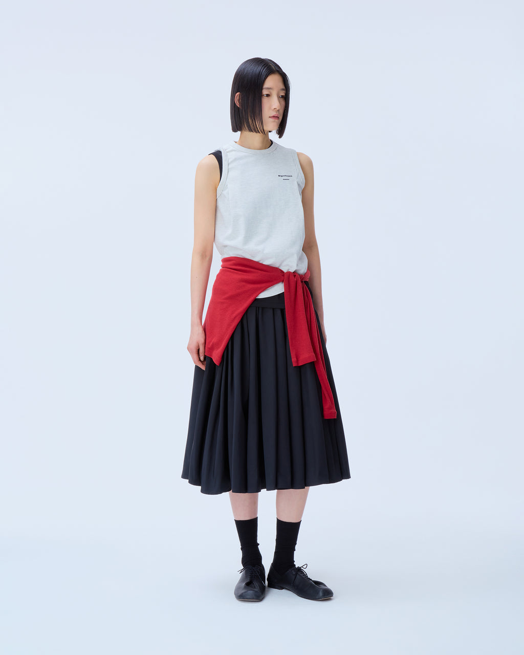 Ader Error - Sig; BL Tag sleeveless 02 (Oatmeal) product image 1 | TRAB K-Fashion Australia