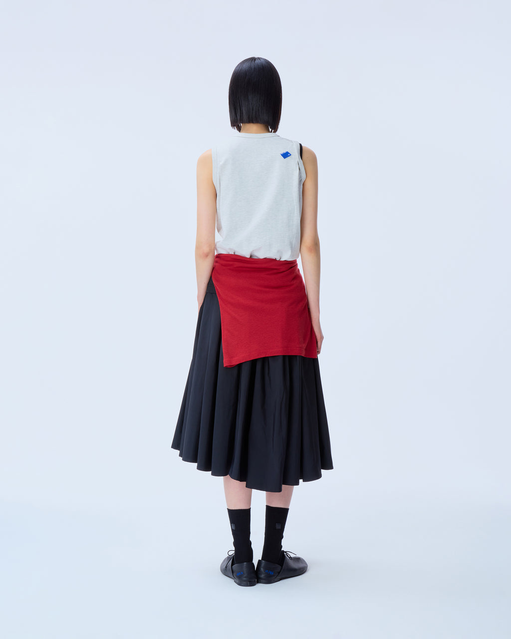Ader Error - Sig; BL Tag sleeveless 02 (Oatmeal) product image 3 | TRAB K-Fashion Australia