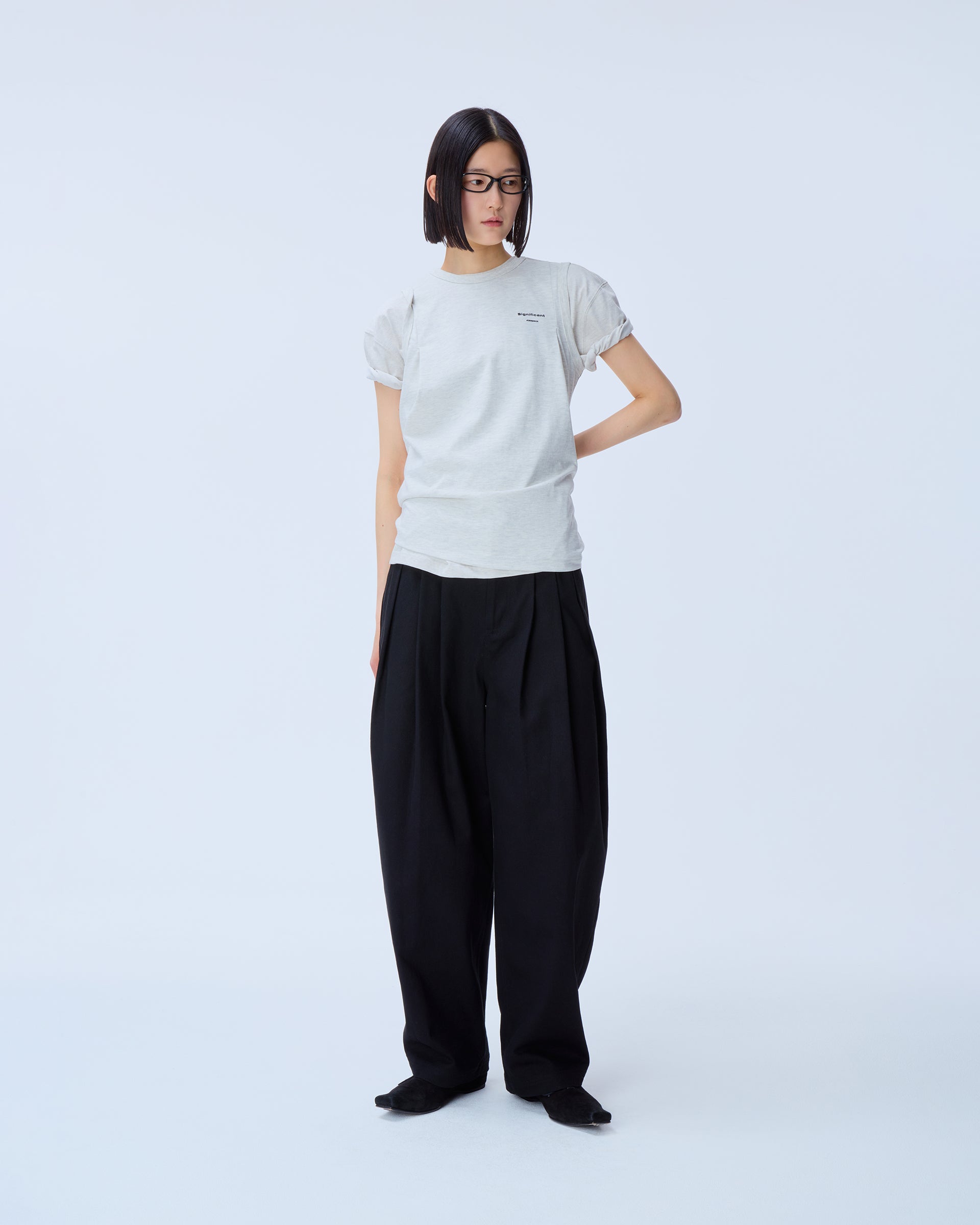Ader Error - Sig; BL Tag sleeveless 02 (Oatmeal) product image 9 | TRAB K-Fashion Australia