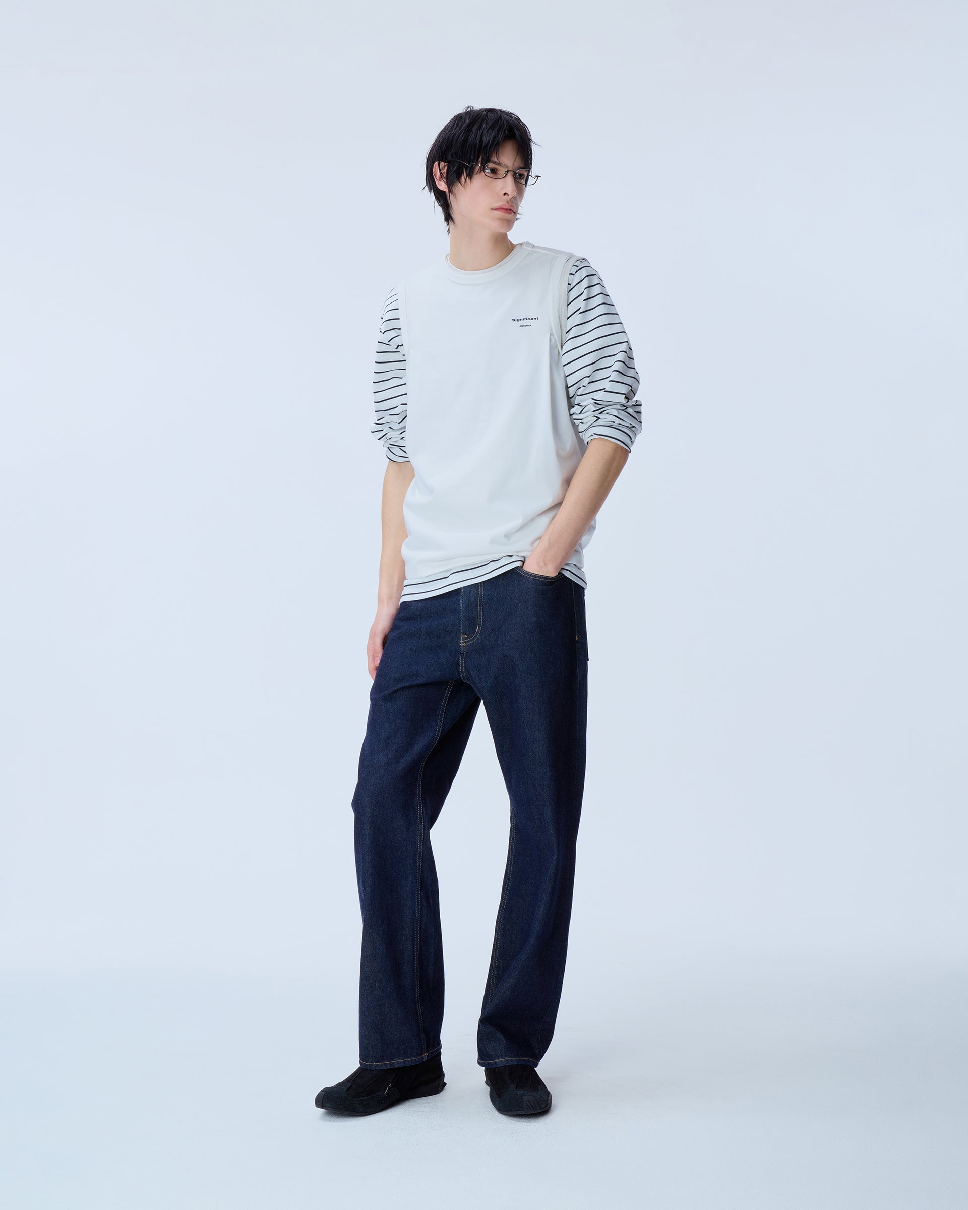 Ader Error - Sig; BL Tag sleeveless 02 (Off White) product image 18 | TRAB K-Fashion Australia