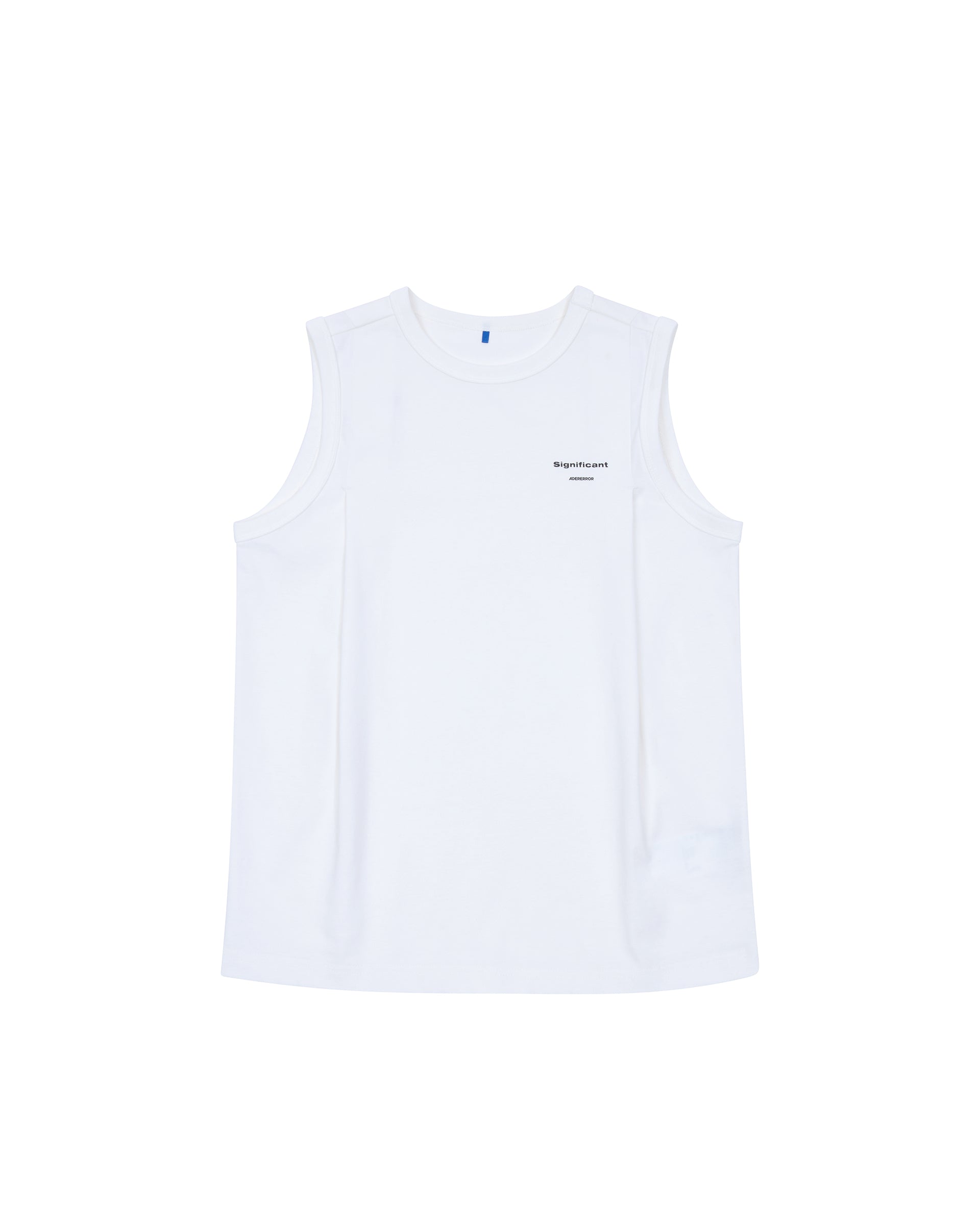 Ader Error - Sig; BL Tag sleeveless 02 (Off White) product image 10 | TRAB K-Fashion Australia