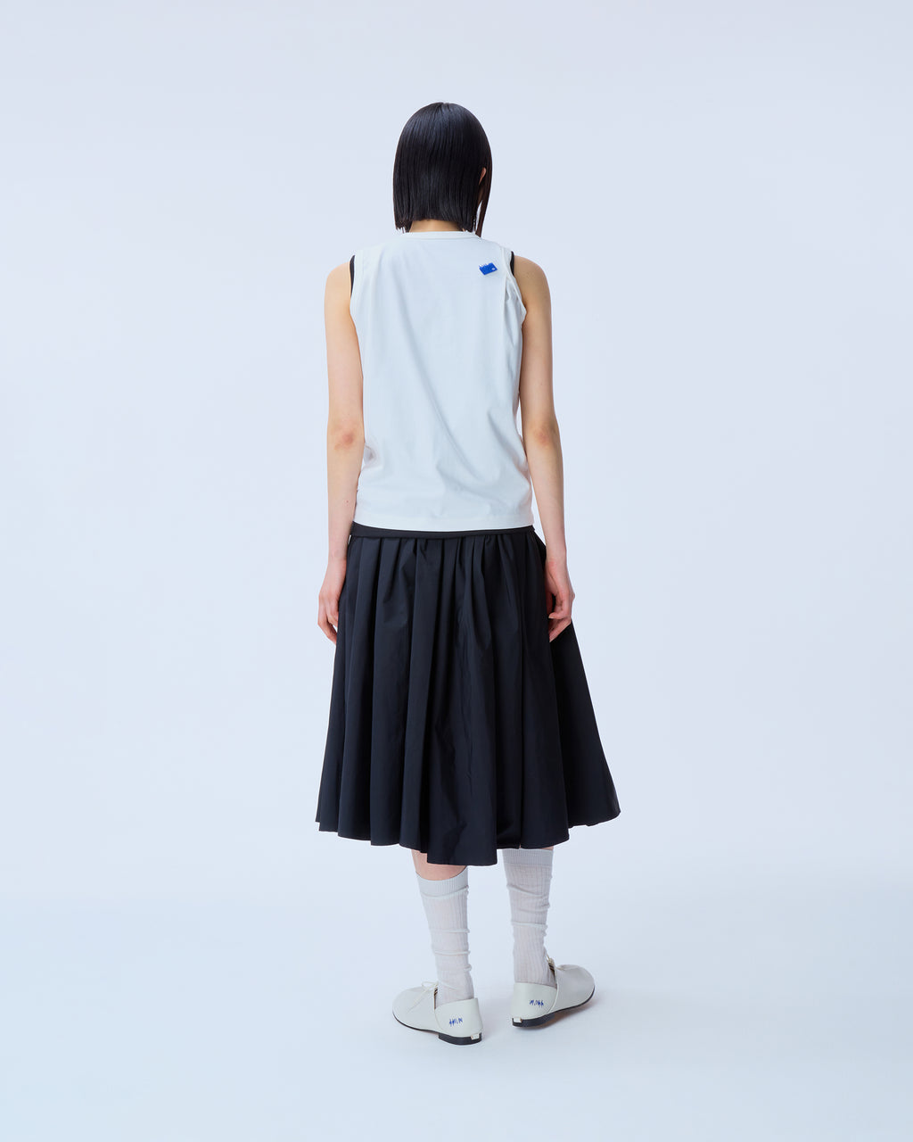 Ader Error - Sig; BL Tag sleeveless 02 (Off White) product image 3 | TRAB K-Fashion Australia