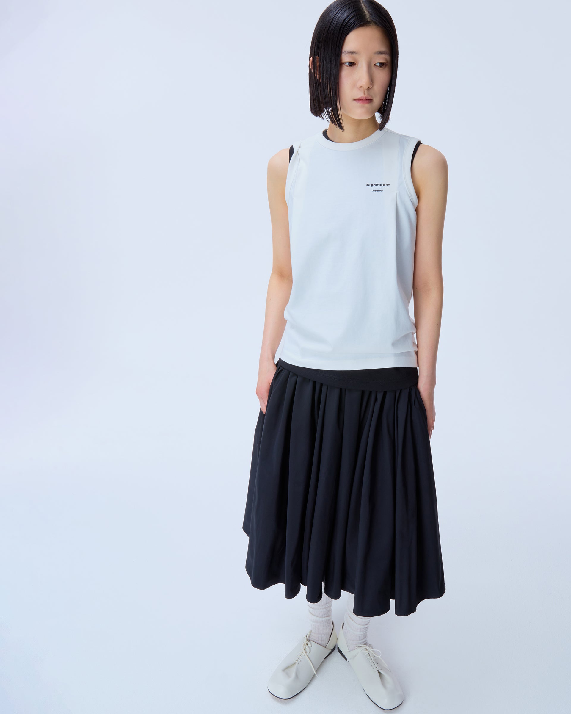 Ader Error - Sig; BL Tag sleeveless 02 (Off White) product image 7 | TRAB K-Fashion Australia