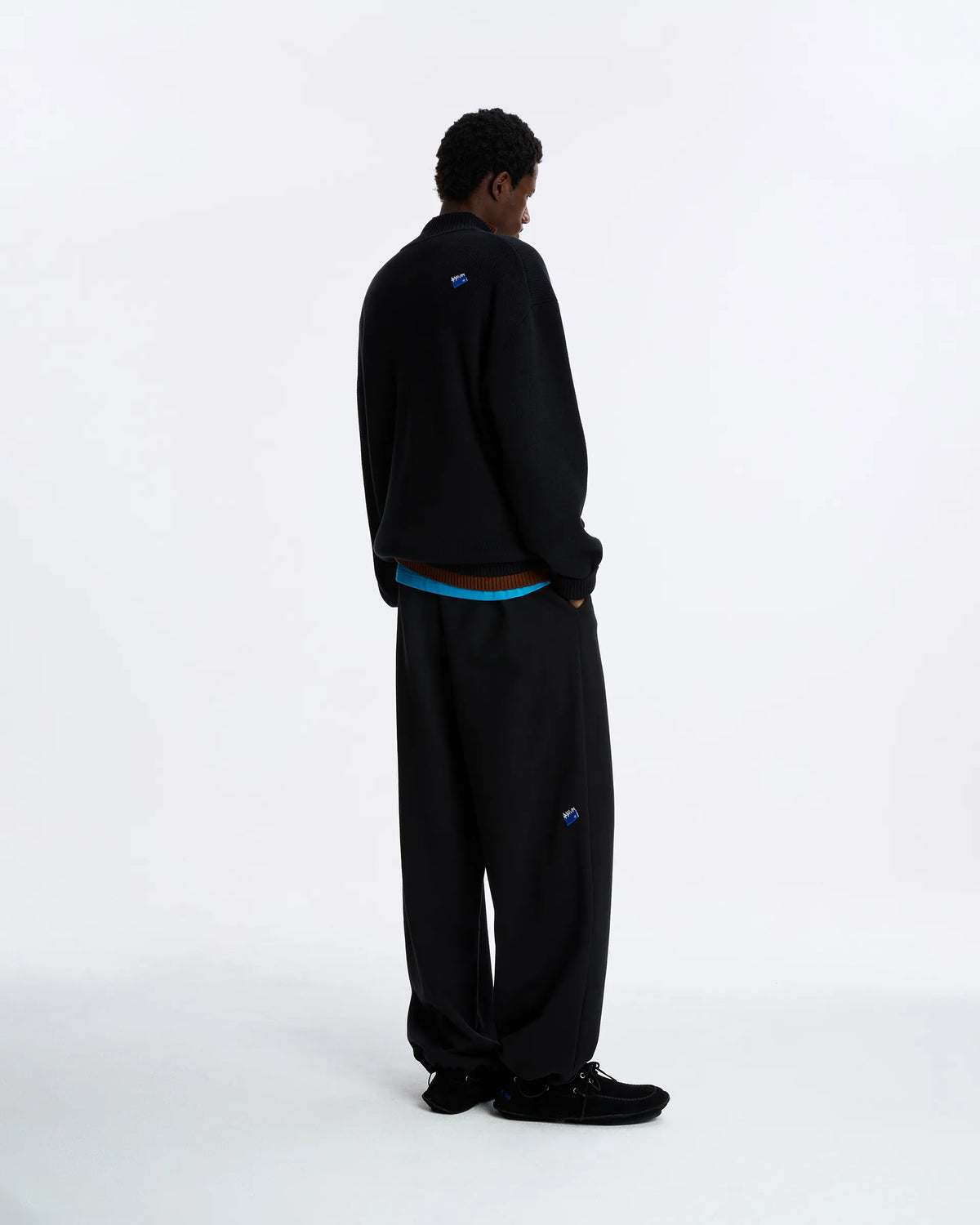 Ader Error - Sig; BL Tag Sweatpants 02 (Noir) product image 2 | TRAB K-Fashion Australia