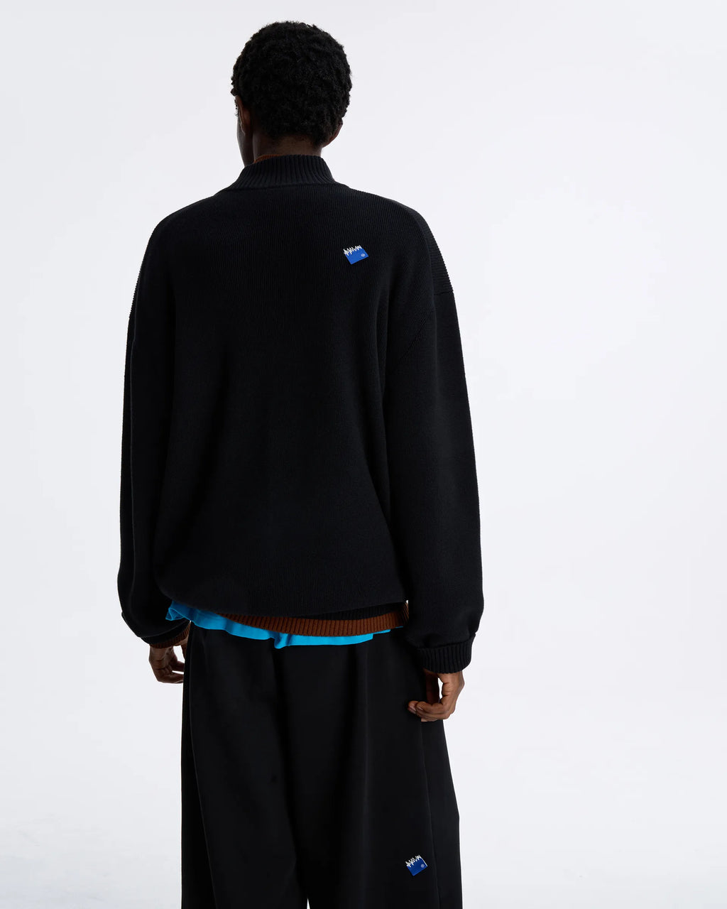 Ader Error - Sig; BL Tag Sweatpants 02 (Noir) product image 3 | TRAB K-Fashion Australia