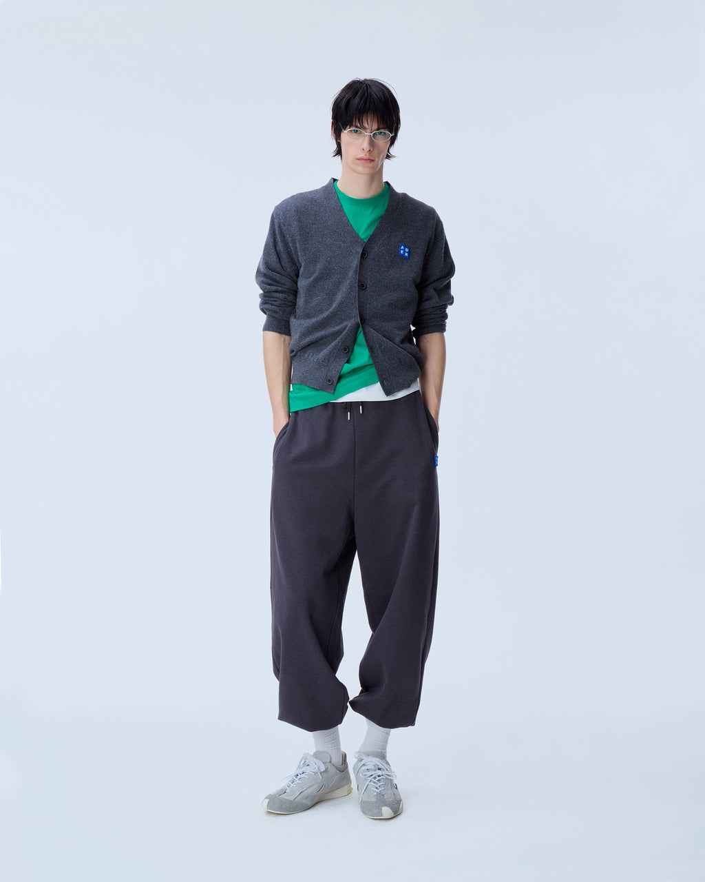 Ader Error - Sig; BL Tag sweatpants 01 (Charcoal) product image 10 | TRAB K-Fashion Australia