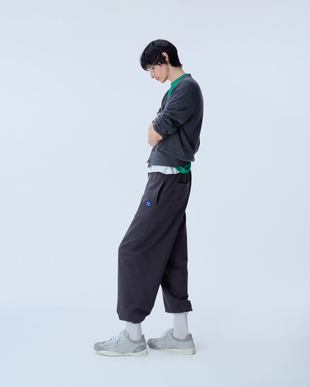 Ader Error - Sig; BL Tag sweatpants 01 (Charcoal) product image 11 | TRAB K-Fashion Australia