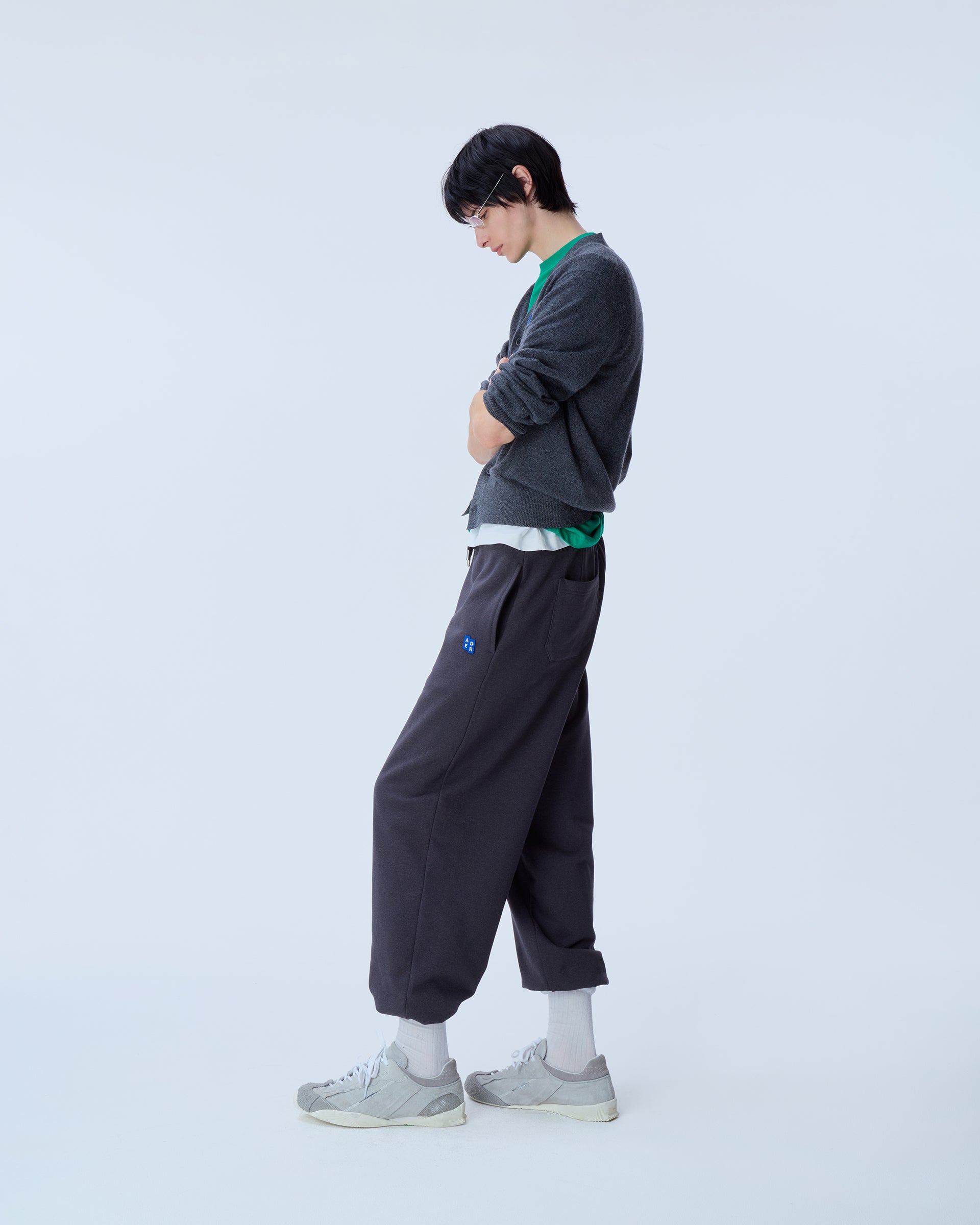 Ader Error - Sig; BL Tag sweatpants 01 (Charcoal) product image 11 | TRAB K-Fashion Australia