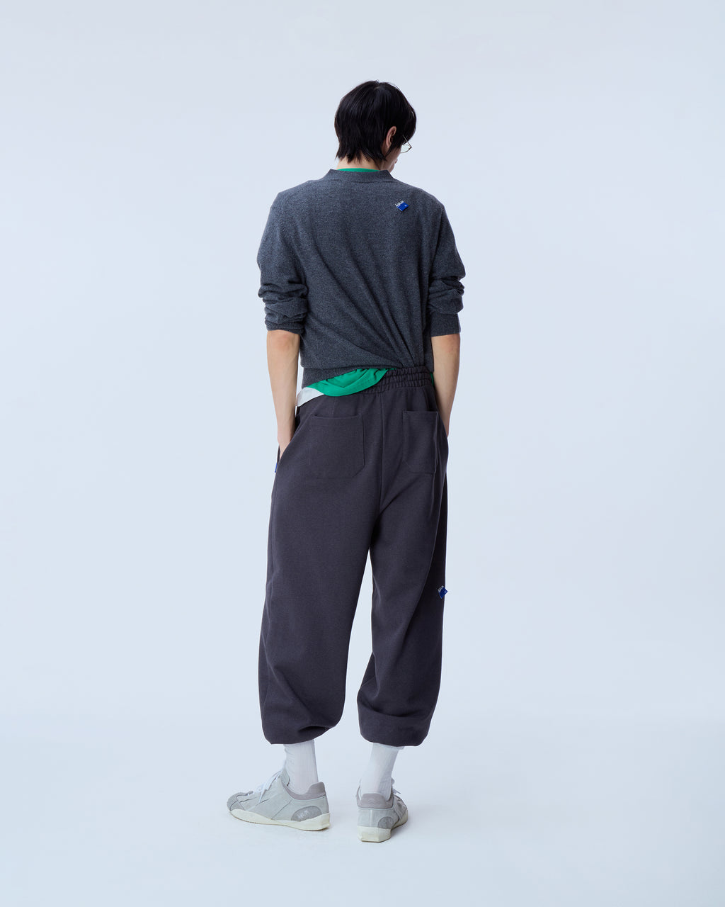 Ader Error - Sig; BL Tag sweatpants 01 (Charcoal) product image 12 | TRAB K-Fashion Australia
