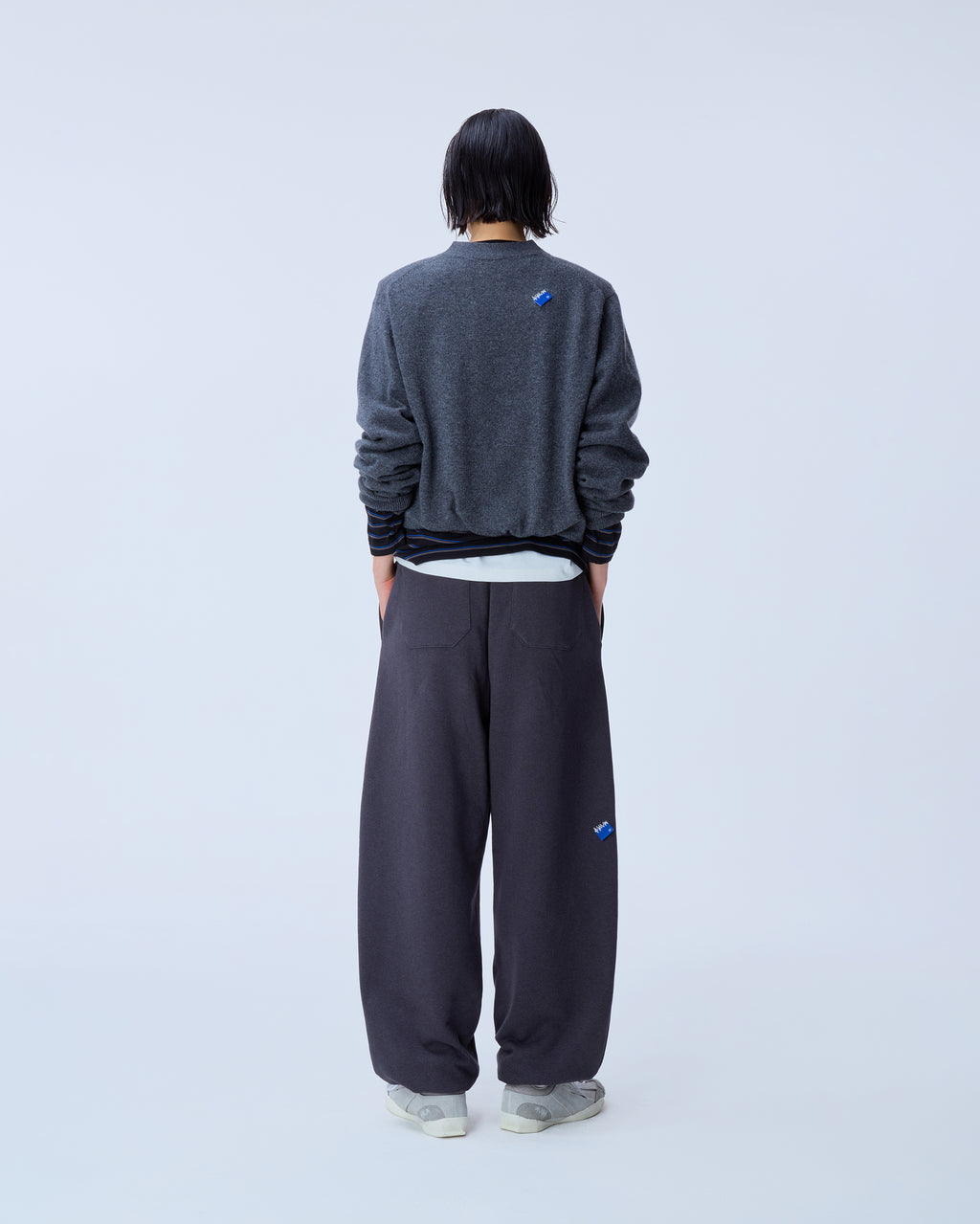 Ader Error - Sig; BL Tag sweatpants 01 (Charcoal) product image 3 | TRAB K-Fashion Australia