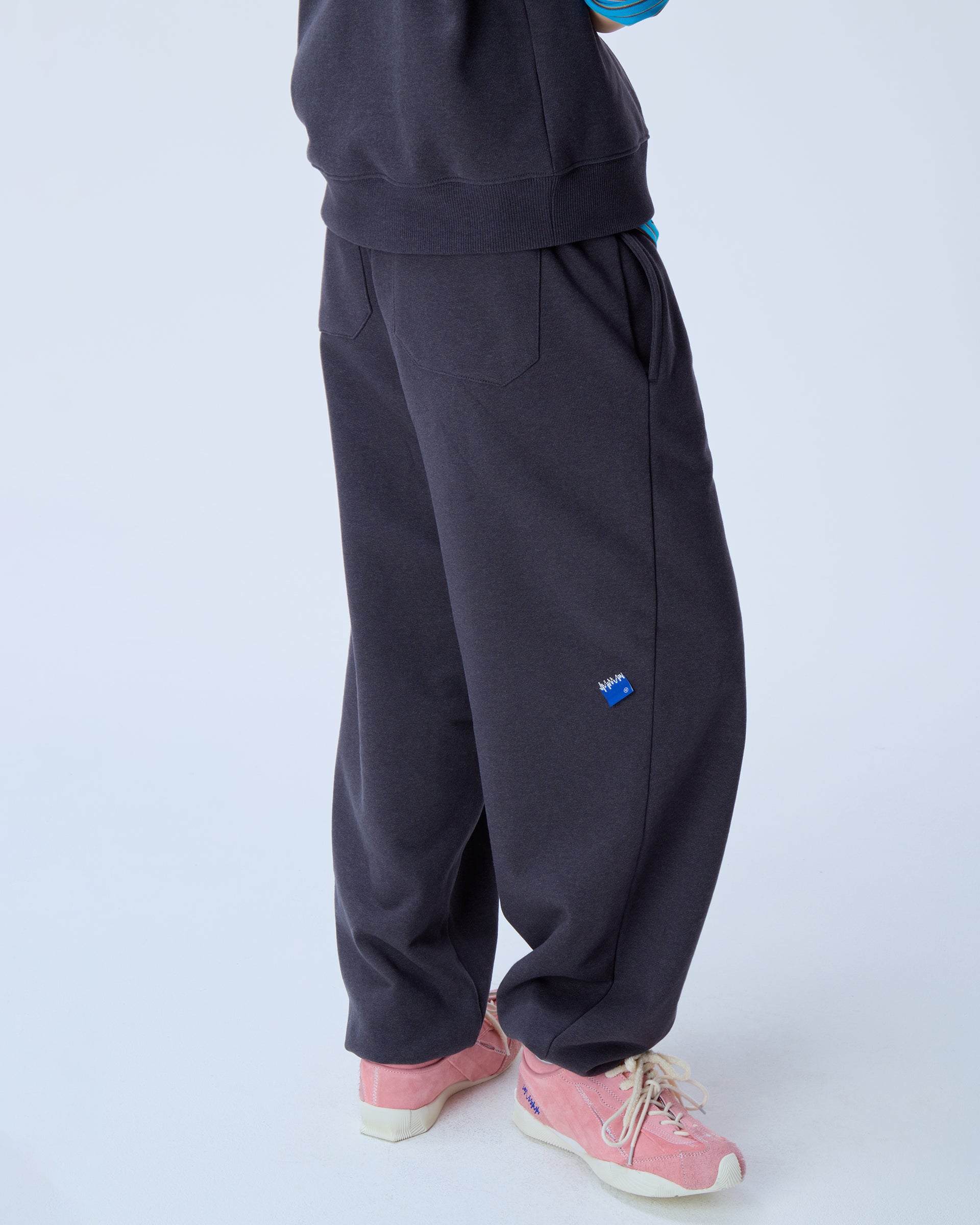 Ader Error - Sig; BL Tag sweatpants 01 (Charcoal) product image 7 | TRAB K-Fashion Australia