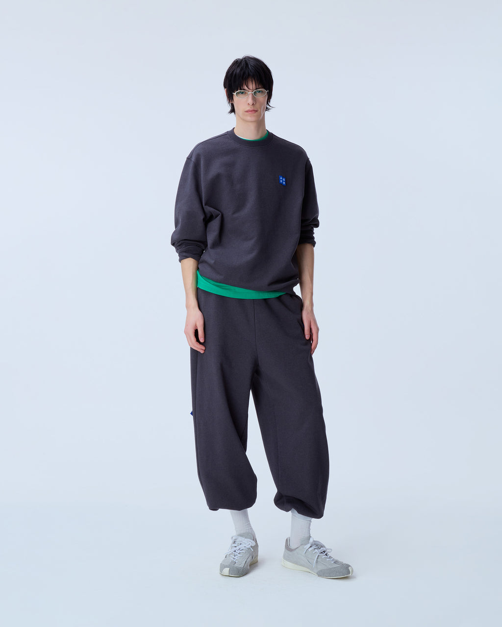 Ader Error - Sig; BL Tag sweatshirt 01 (Charcoal) product image 11 | TRAB K-Fashion Australia
