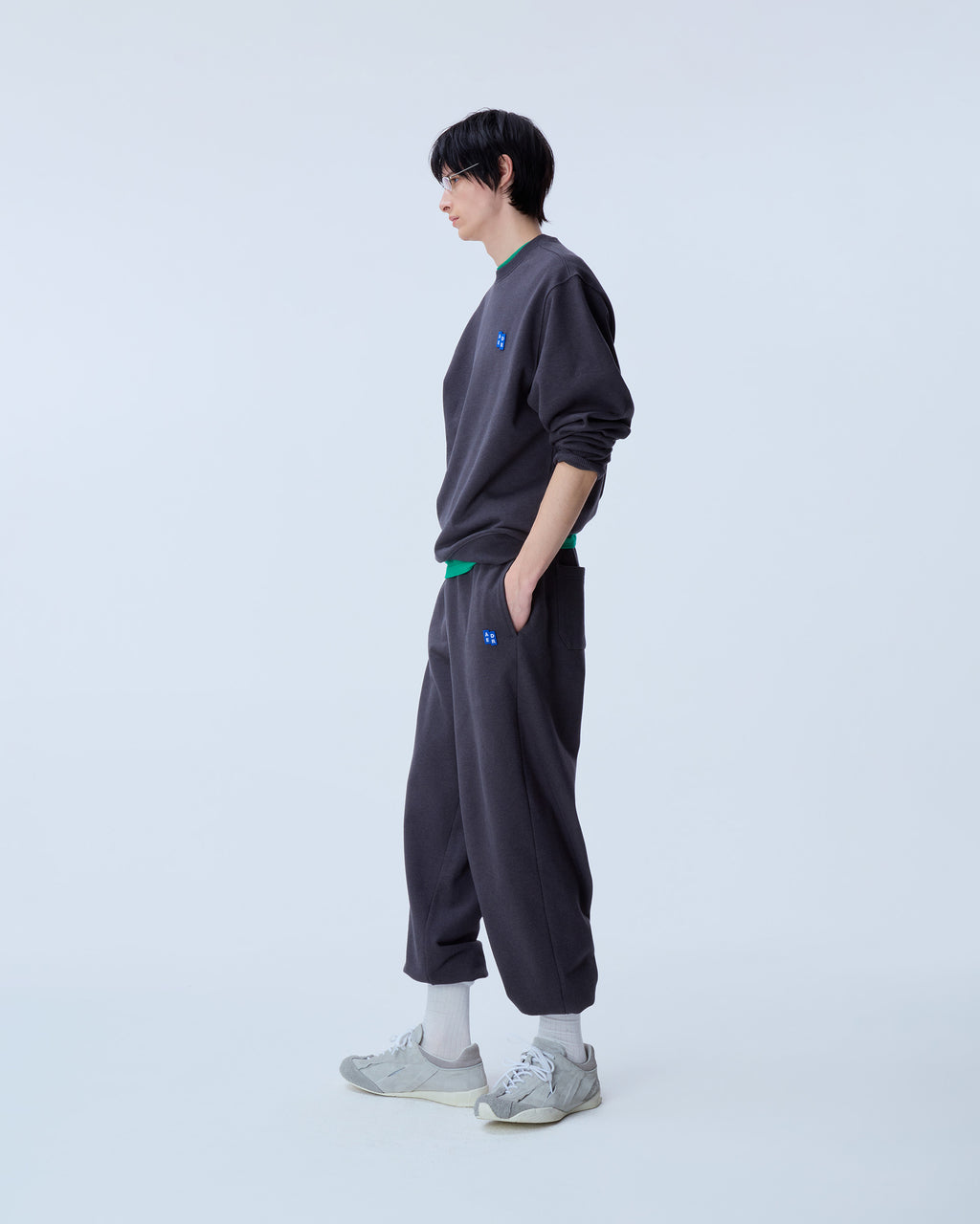Ader Error - Sig; BL Tag sweatshirt 01 (Charcoal) product image 12 | TRAB K-Fashion Australia