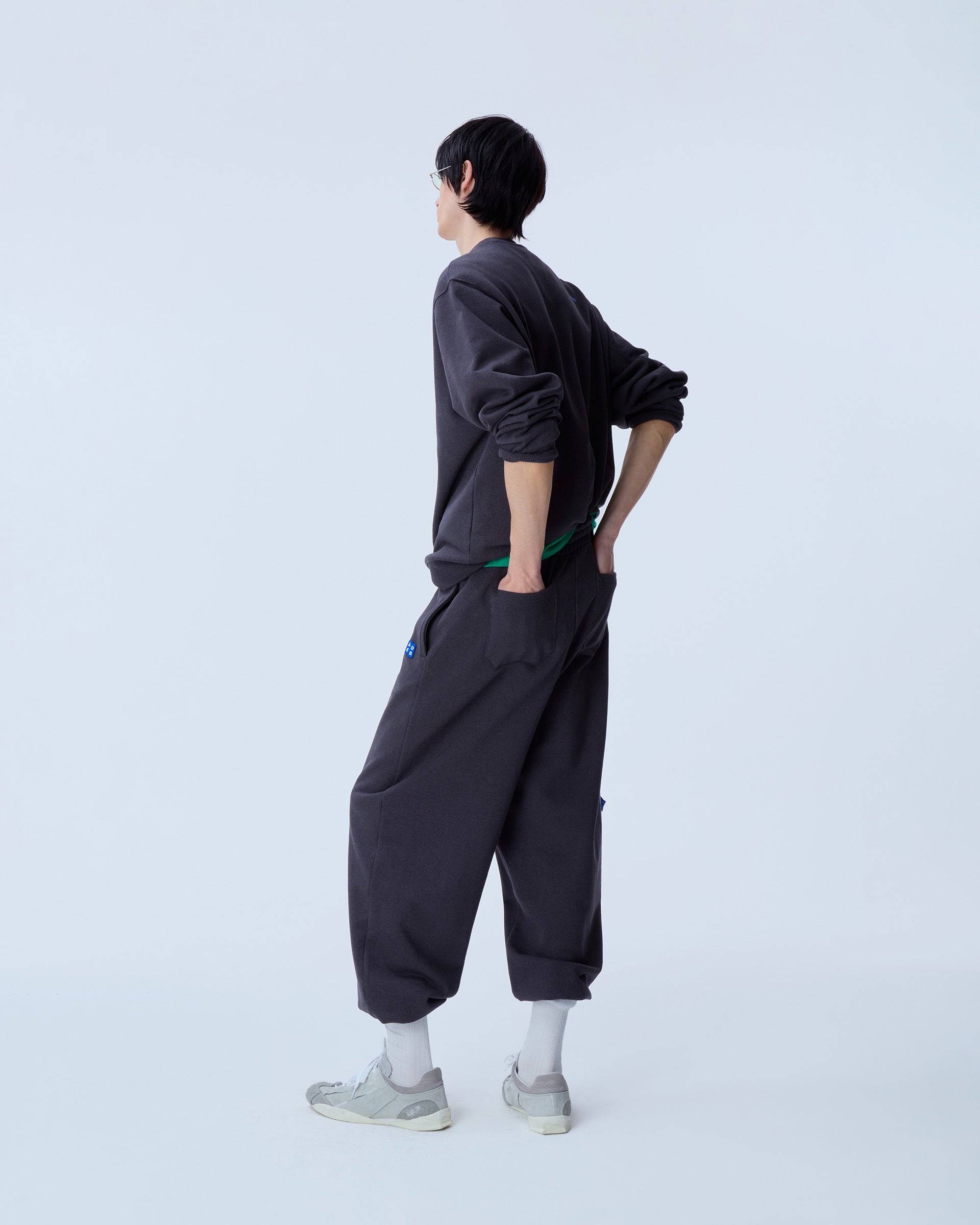 Ader Error - Sig; BL Tag sweatshirt 01 (Charcoal) product image 13 | TRAB K-Fashion Australia