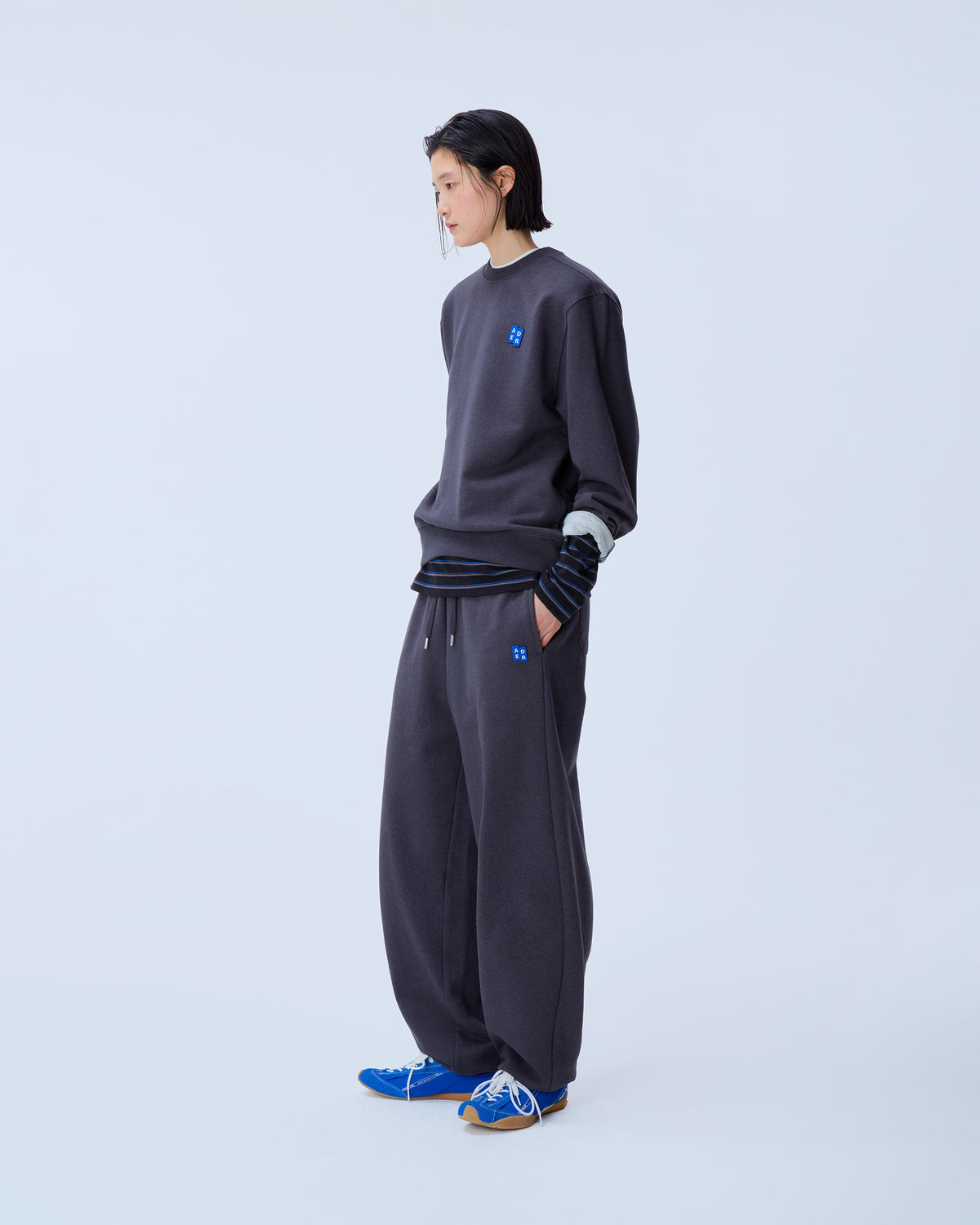 Ader Error - Sig; BL Tag sweatshirt 01 (Charcoal) product image 7 | TRAB K-Fashion Australia