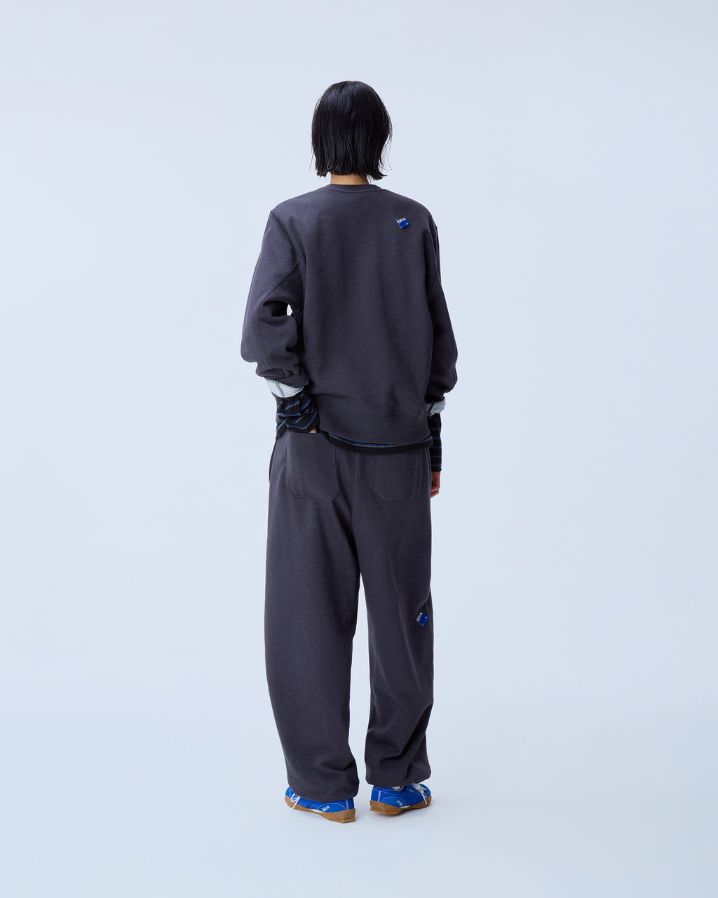 Ader Error - Sig; BL Tag sweatshirt 01 (Charcoal) product image 3 | TRAB K-Fashion Australia