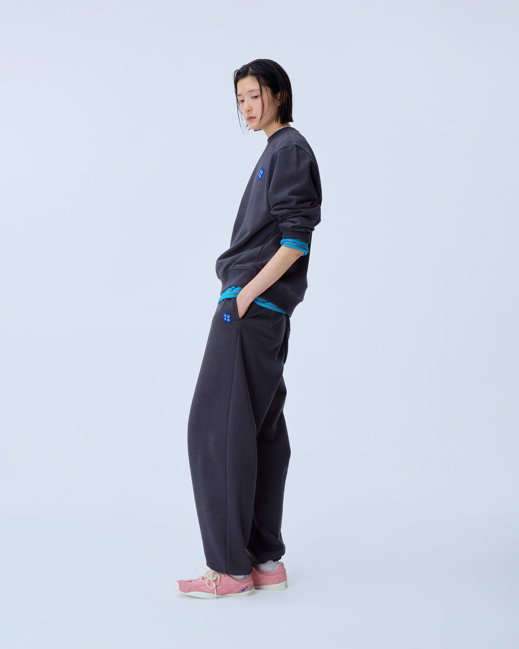 Ader Error - Sig; BL Tag sweatshirt 01 (Charcoal) product image 8 | TRAB K-Fashion Australia