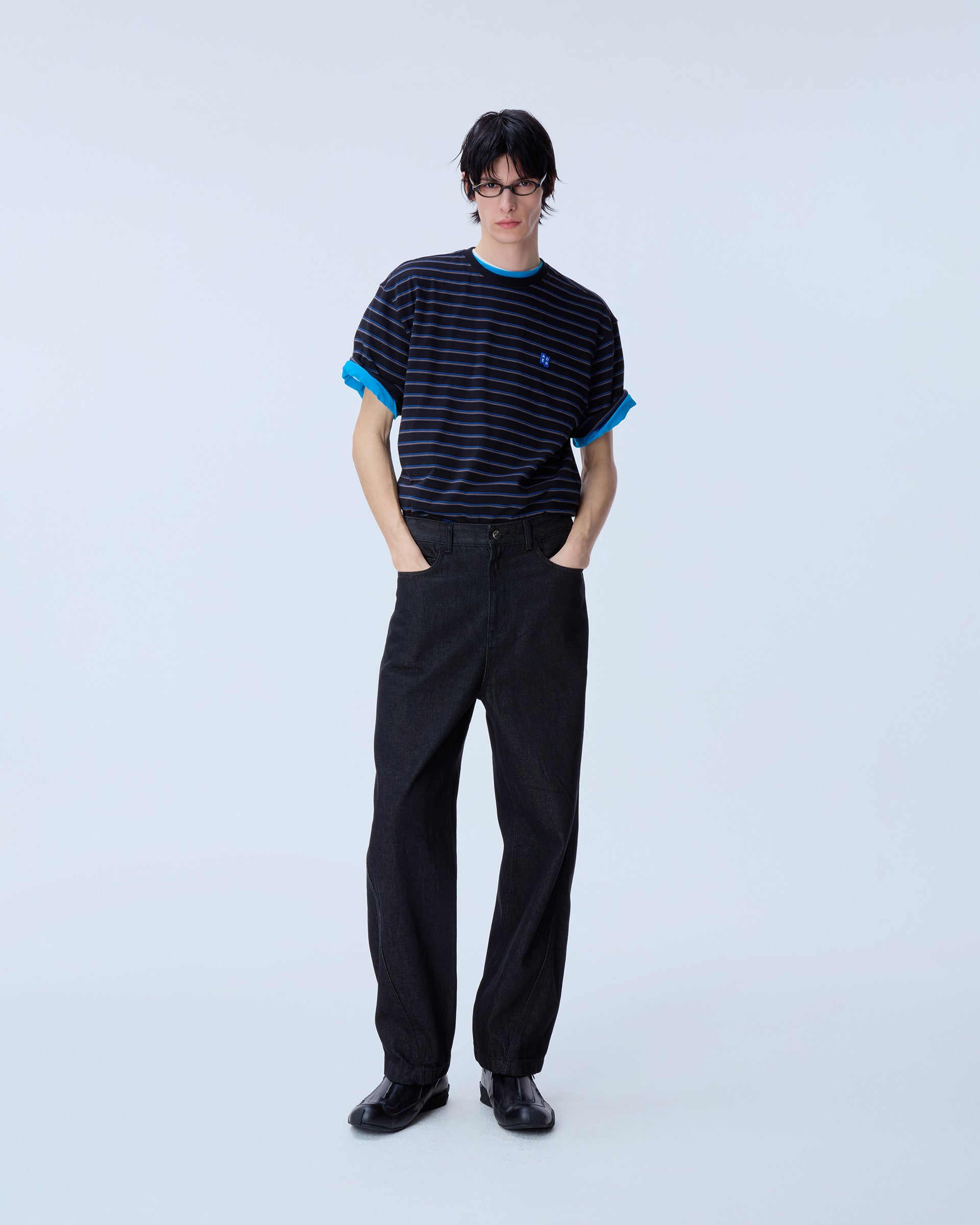 Ader Error - Sig; BL Tag t-shirt 09 (Noir) product image 1 | TRAB K-Fashion Australia