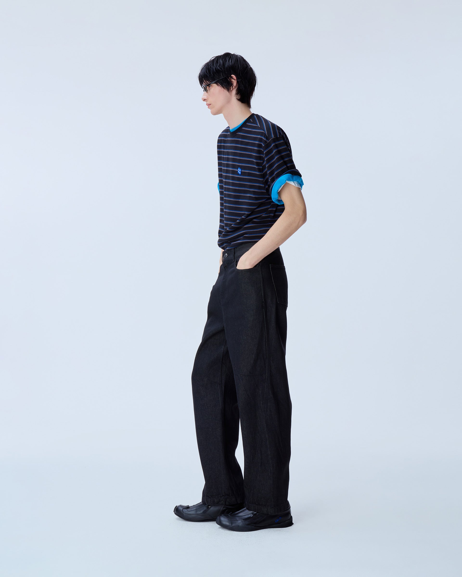 Ader Error - Sig; BL Tag t-shirt 09 (Noir) product image 2 | TRAB K-Fashion Australia
