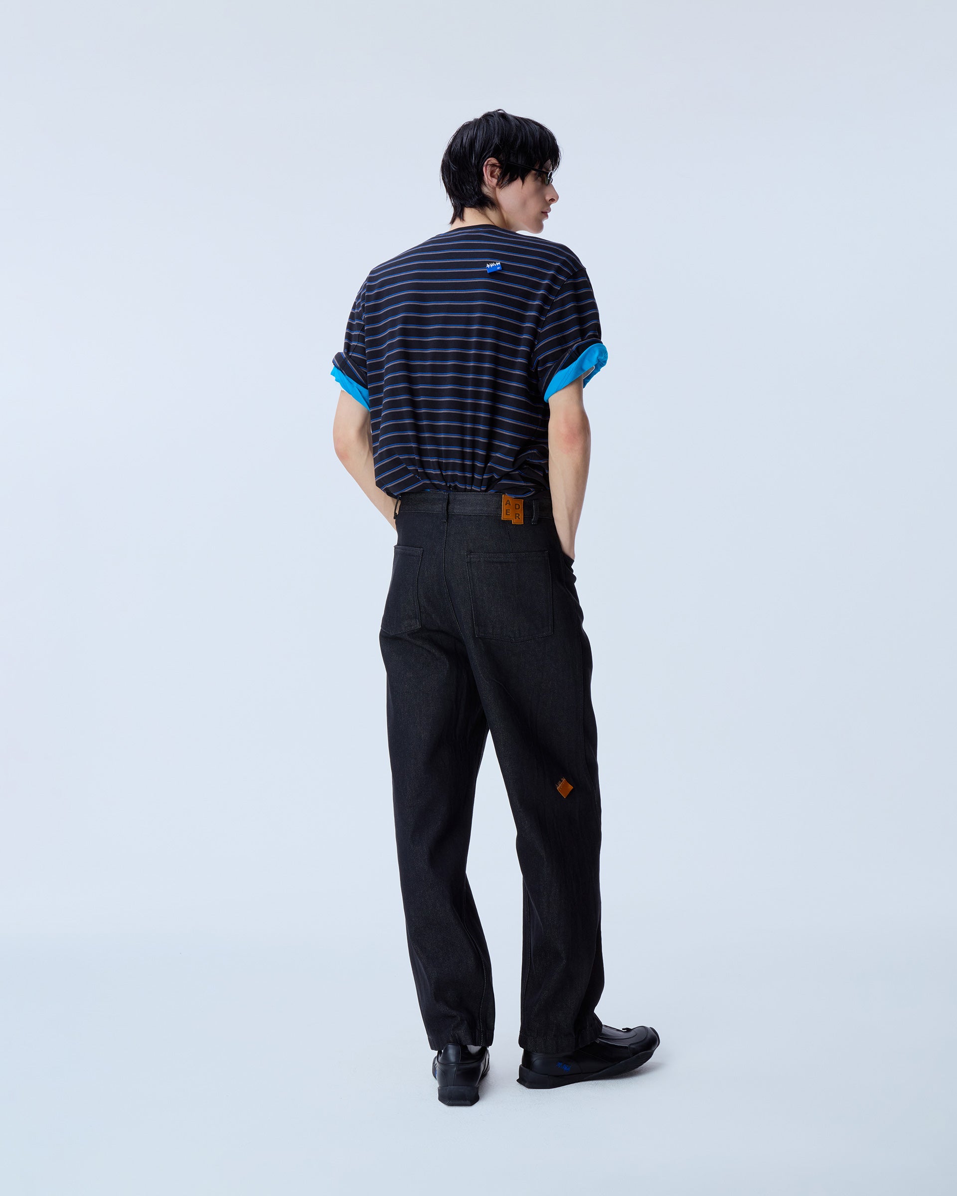 Ader Error - Sig; BL Tag t-shirt 09 (Noir) product image 3 | TRAB K-Fashion Australia