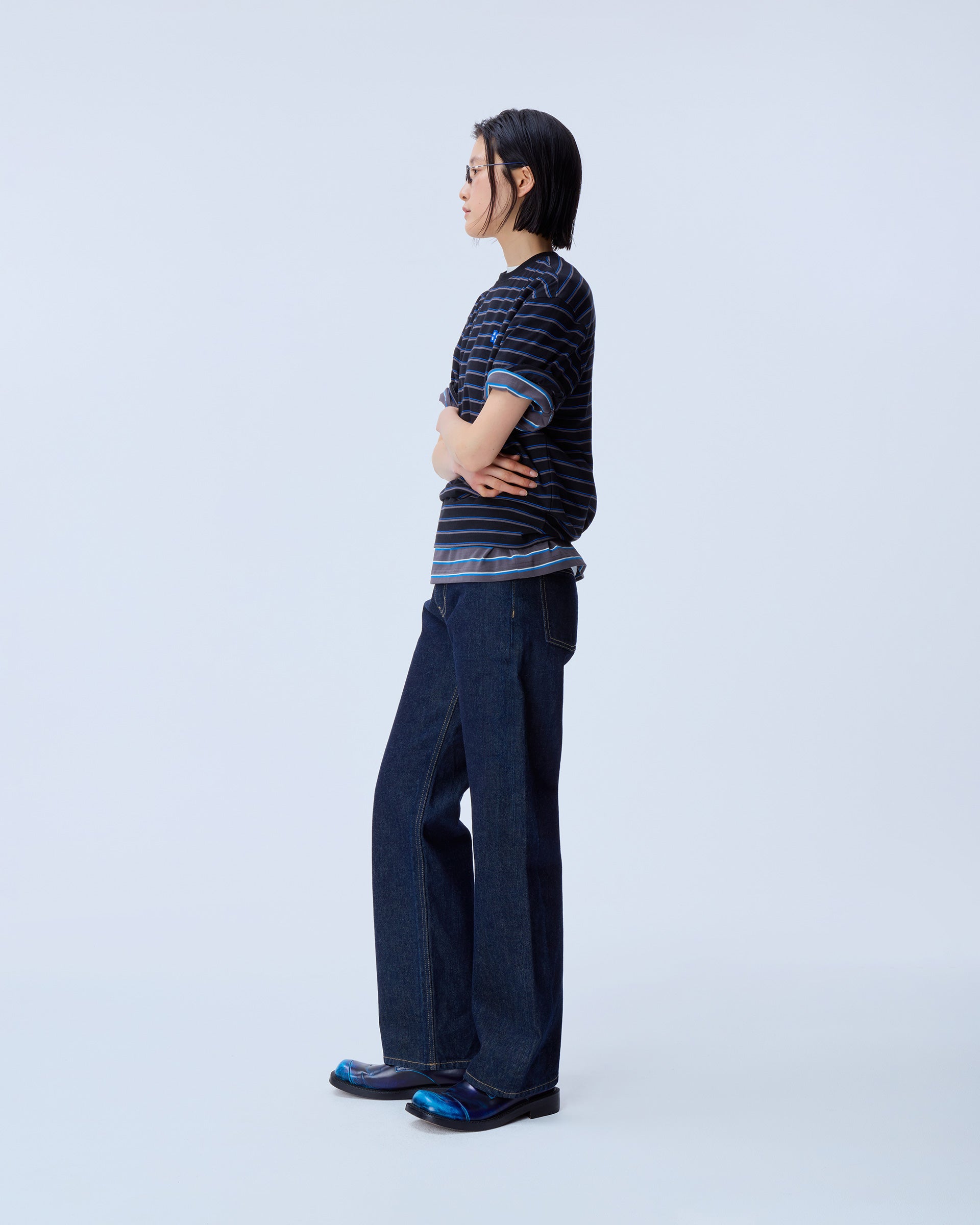Ader Error - Sig; BL Tag t-shirt 09 (Noir) product image 2 | TRAB K-Fashion Australia