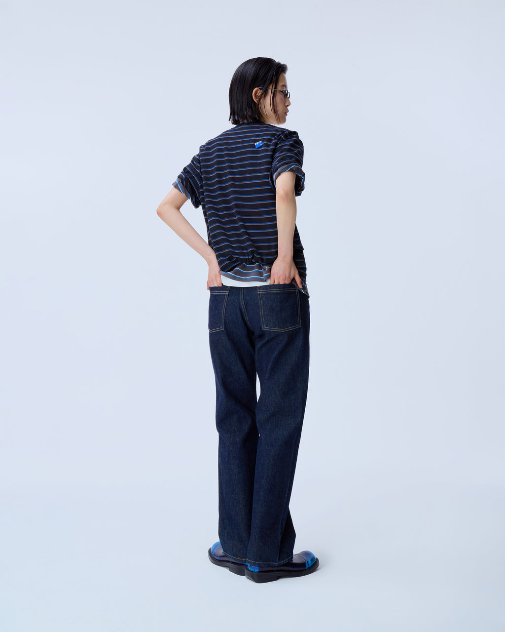 Ader Error - Sig; BL Tag t-shirt 09 (Noir) product image 11 | TRAB K-Fashion Australia