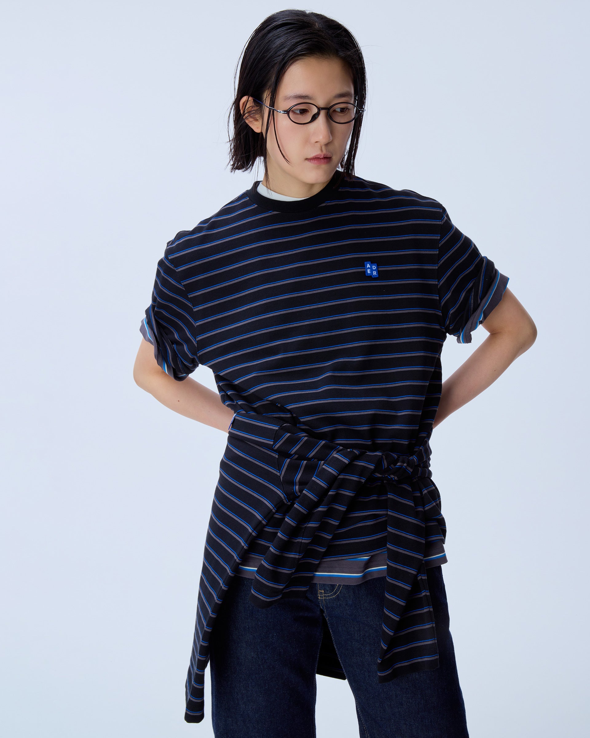 Ader Error - Sig; BL Tag t-shirt 09 (Noir) product image 4 | TRAB K-Fashion Australia