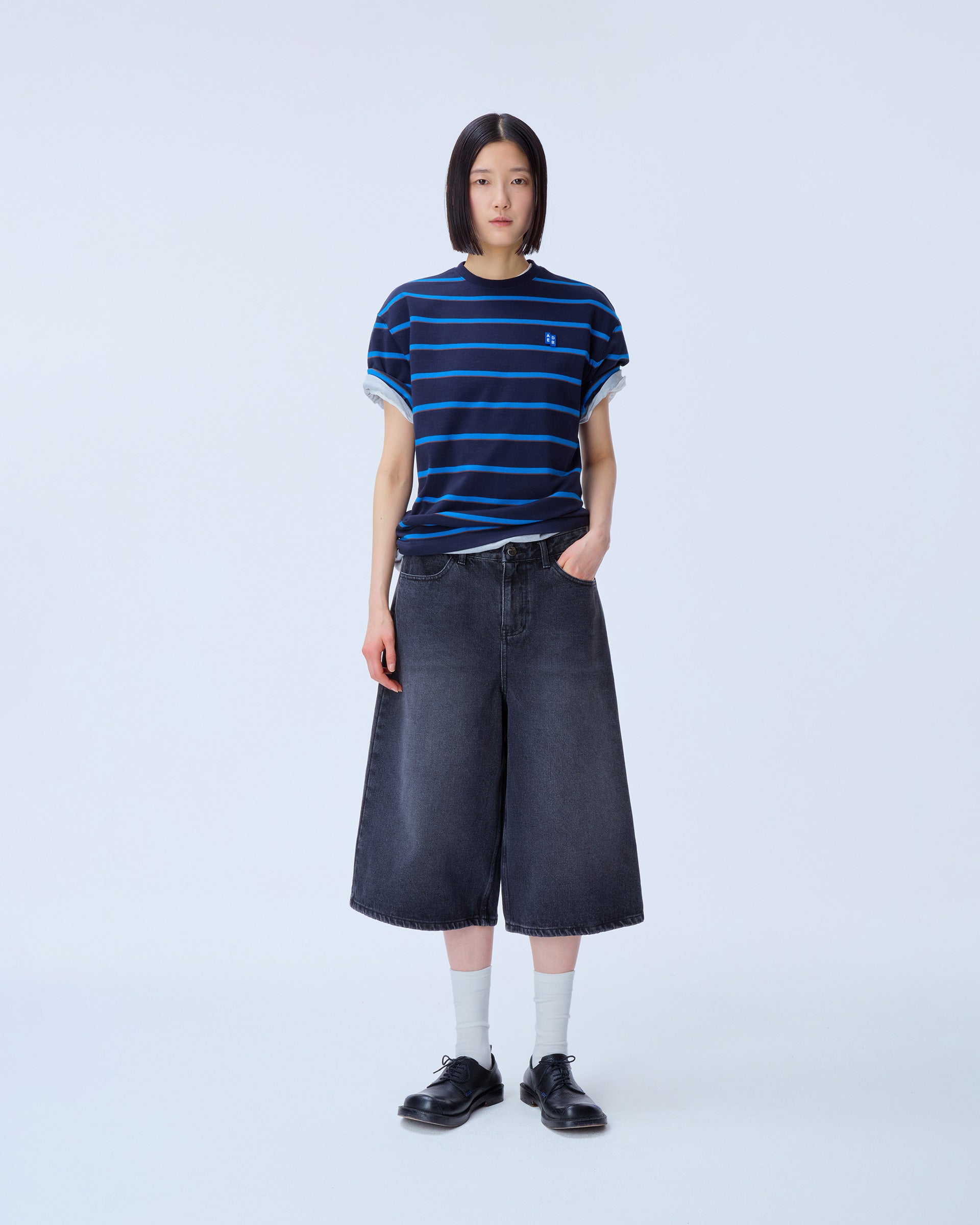 Ader Error - Sig; BL Tag t-shirt 10 (Navy) product image 1 | TRAB K-Fashion Australia