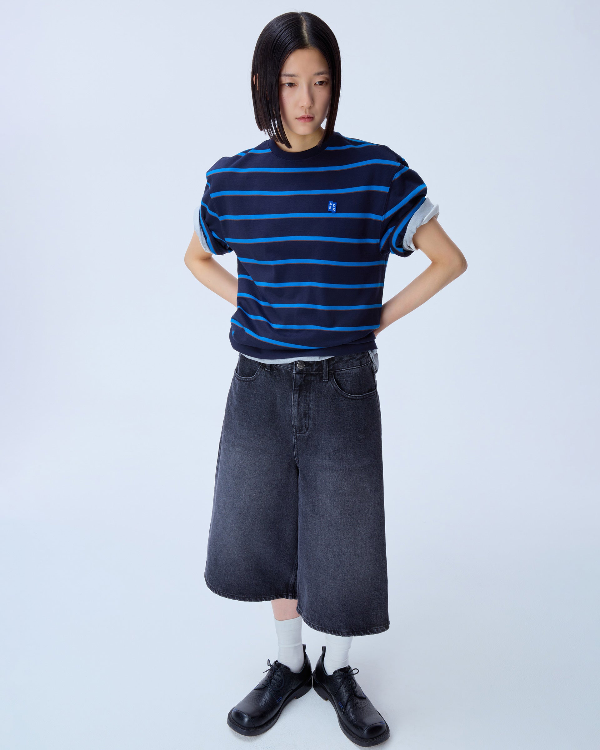 Ader Error - Sig; BL Tag t-shirt 10 (Navy) product image 4 | TRAB K-Fashion Australia