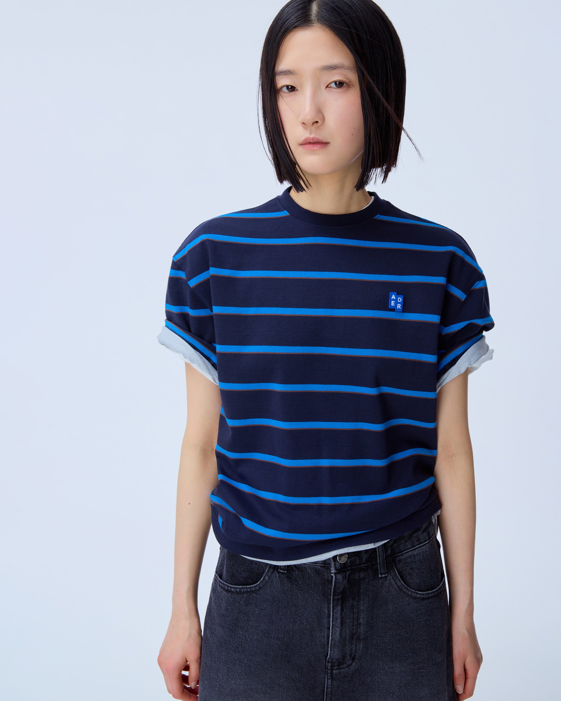 Ader Error - Sig; BL Tag t-shirt 10 (Navy) product image 5 | TRAB K-Fashion Australia