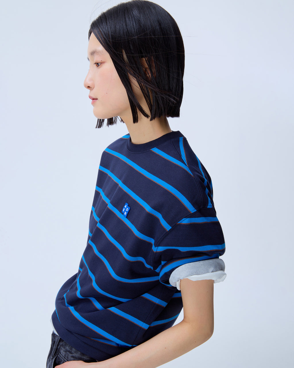 Ader Error - Sig; BL Tag t-shirt 10 (Navy) product image 6 | TRAB K-Fashion Australia