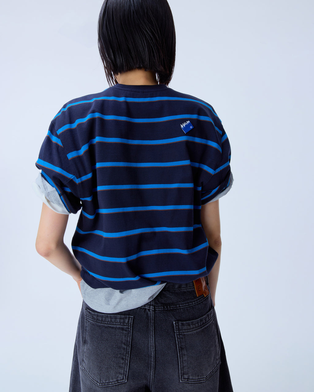 Ader Error - Sig; BL Tag t-shirt 10 (Navy) product image 7 | TRAB K-Fashion Australia