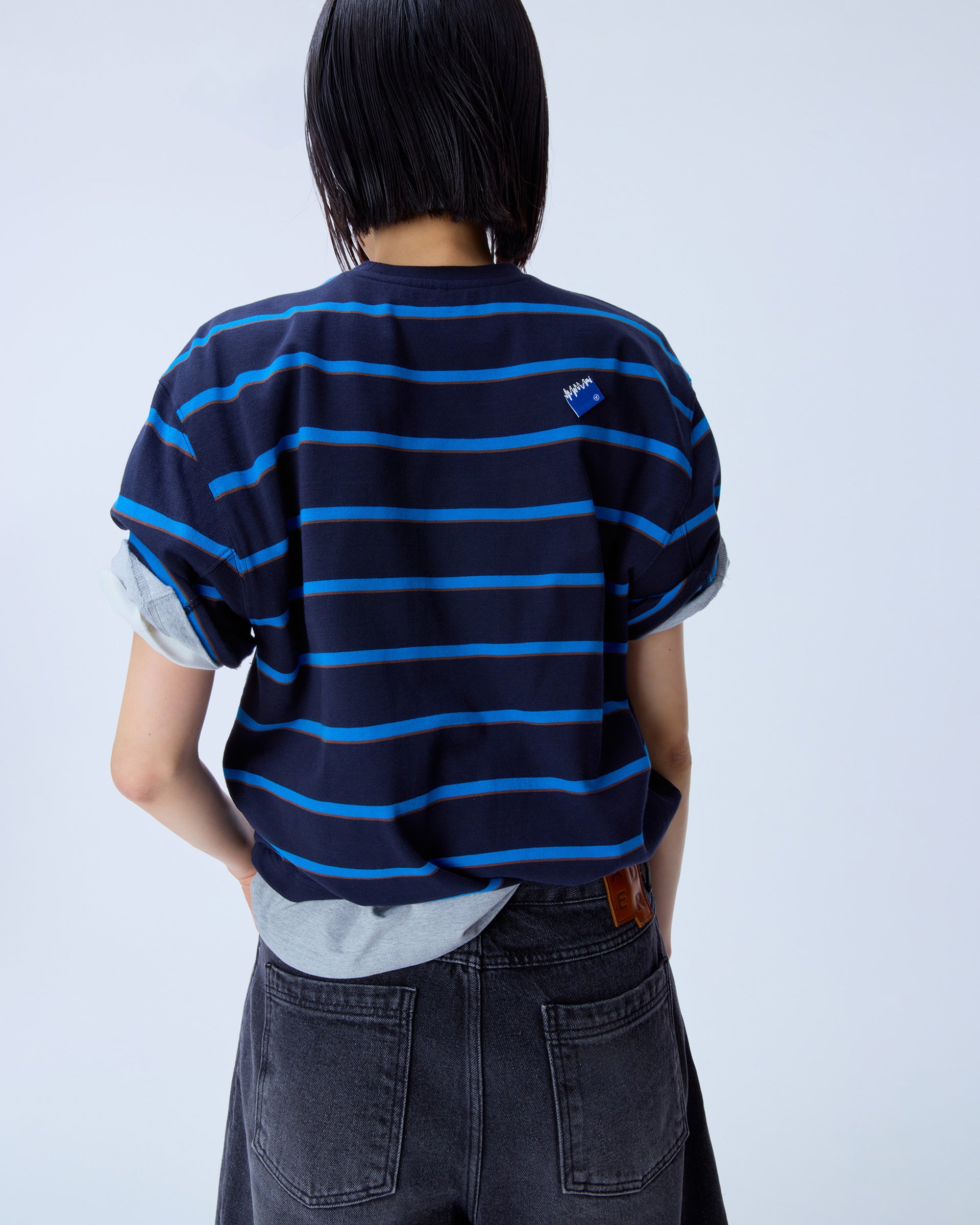 Ader Error - Sig; BL Tag t-shirt 10 (Navy) product image 7 | TRAB K-Fashion Australia