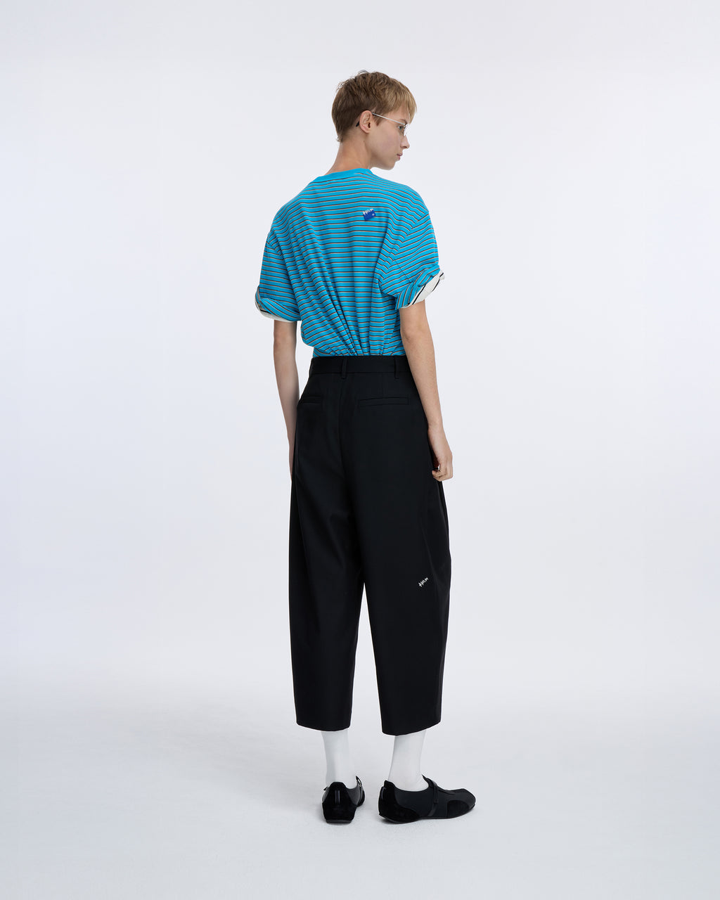 Ader Error - Sig; BL Tag t-shirt 12 (Cerulean Blue) product image 9 | TRAB K-Fashion Australia