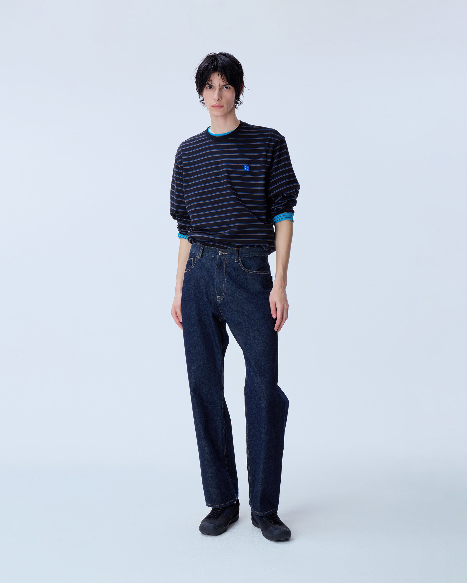 Ader Error - Sig; BL Tag LS t-shirt 02 (Noir) product image 8 | TRAB K-Fashion Australia