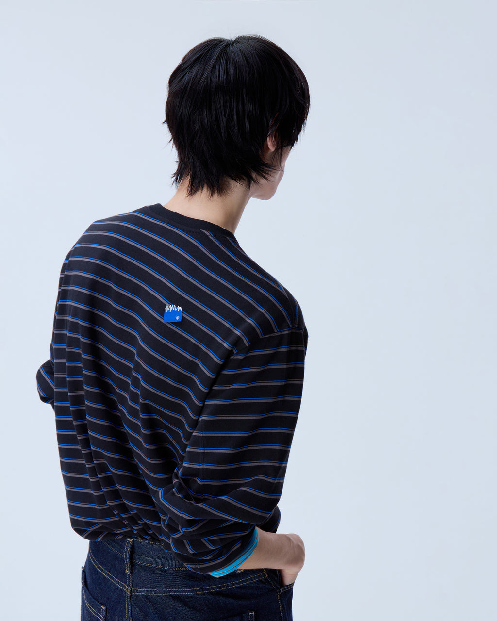Ader Error - Sig; BL Tag LS t-shirt 02 (Noir) product image 13 | TRAB K-Fashion Australia