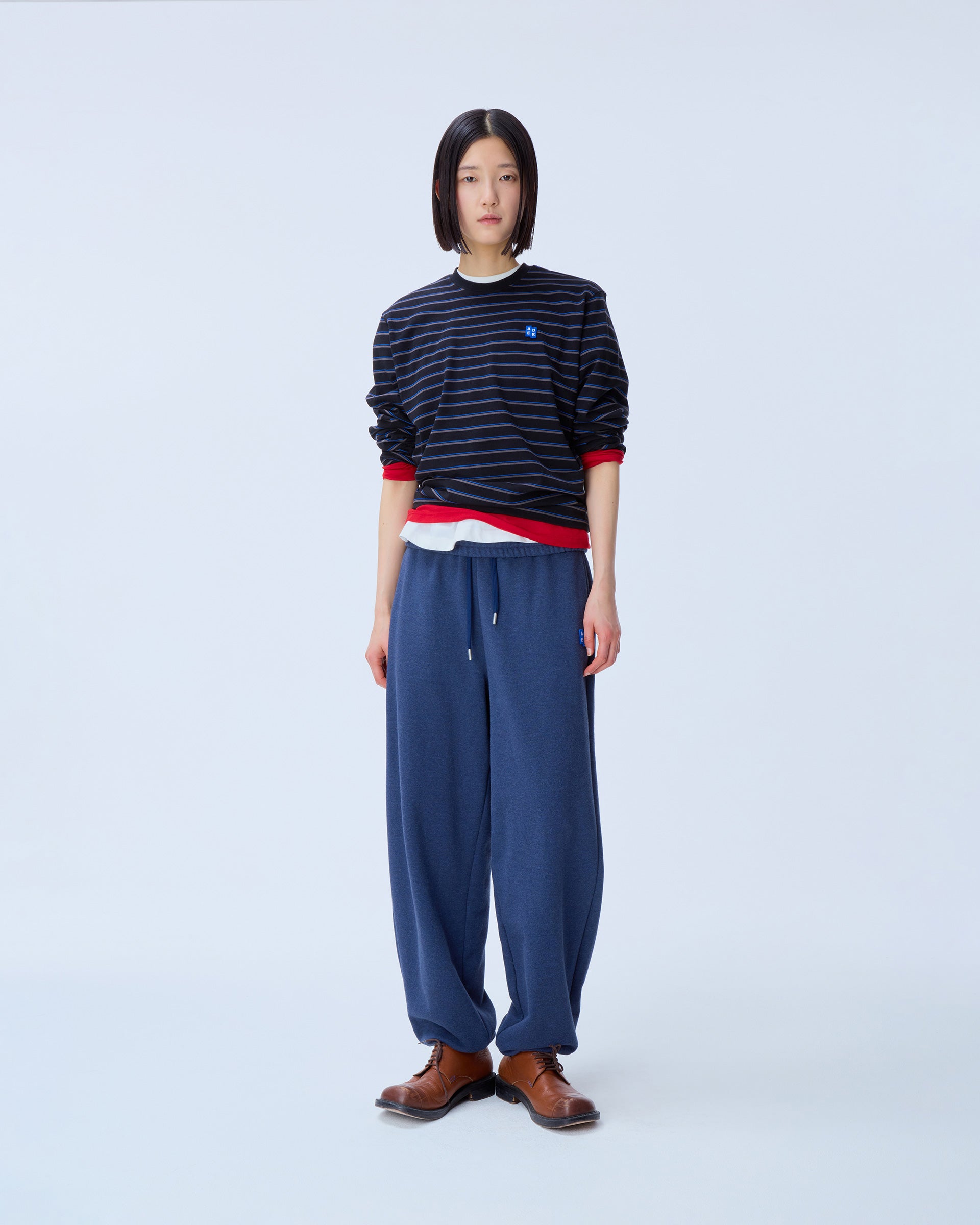 Ader Error - Sig; BL Tag LS t-shirt 02 (Noir) product image 1 | TRAB K-Fashion Australia