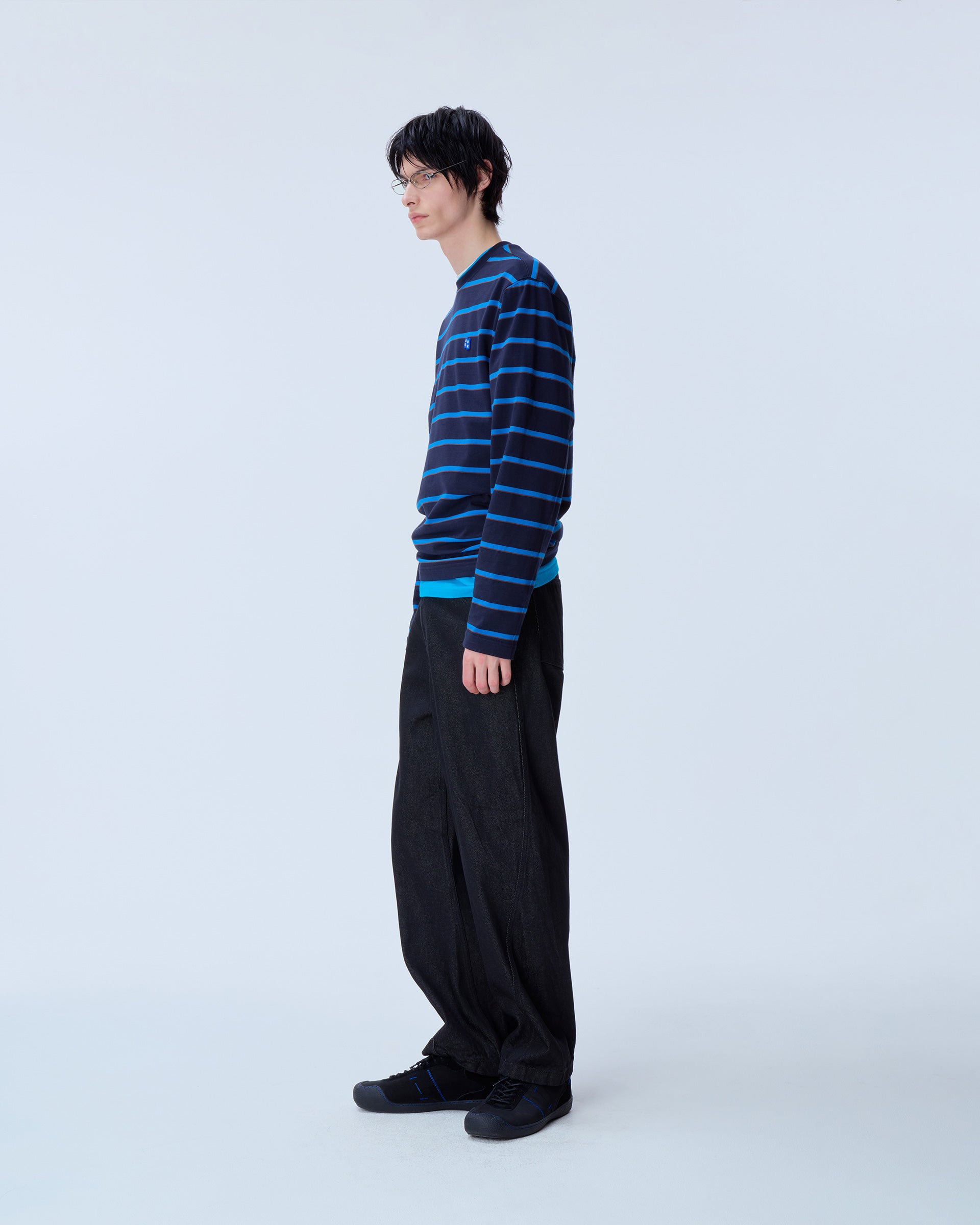 Ader Error - Sig; BL Tag LS t-shirt 03 (Navy) product image 10 | TRAB K-Fashion Australia
