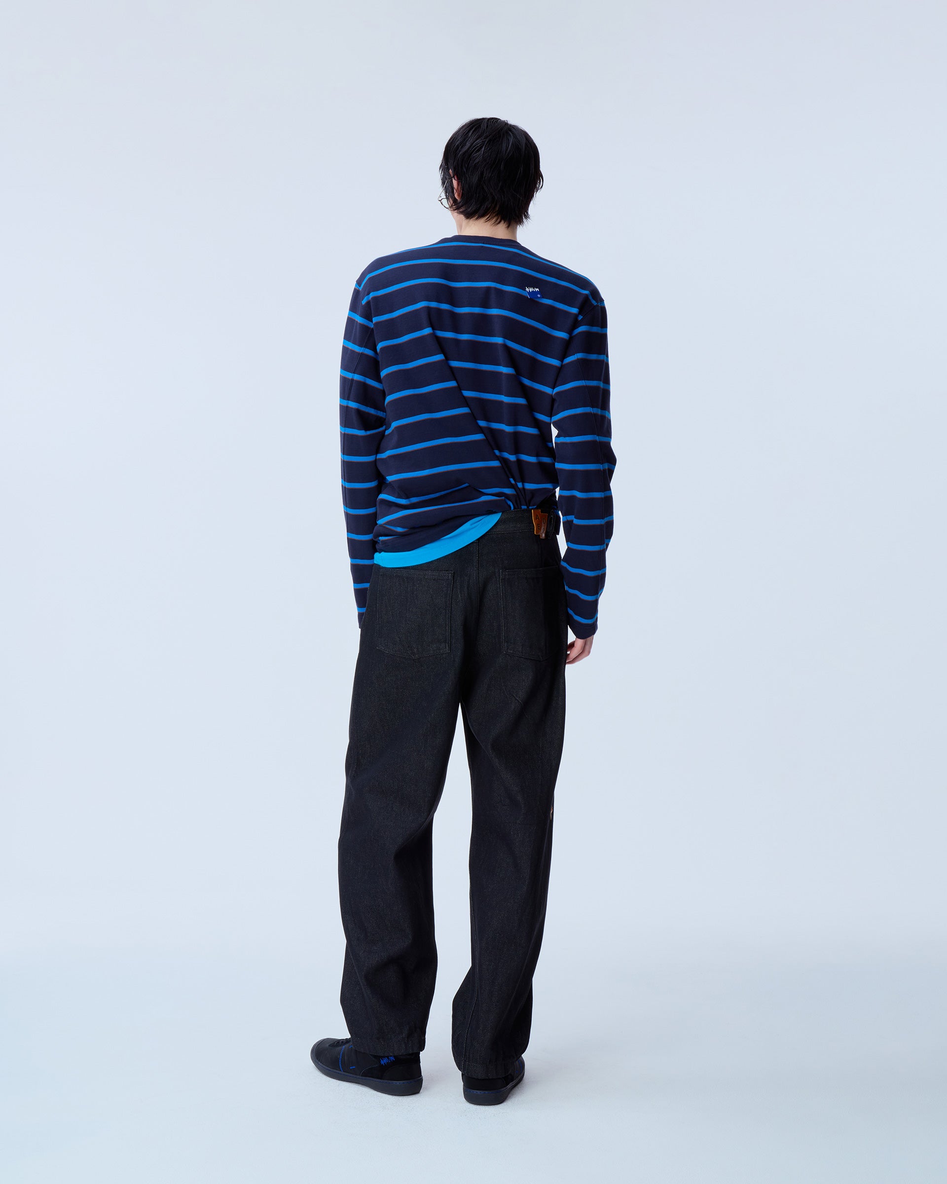 Ader Error - Sig; BL Tag LS t-shirt 03 (Navy) product image 11 | TRAB K-Fashion Australia