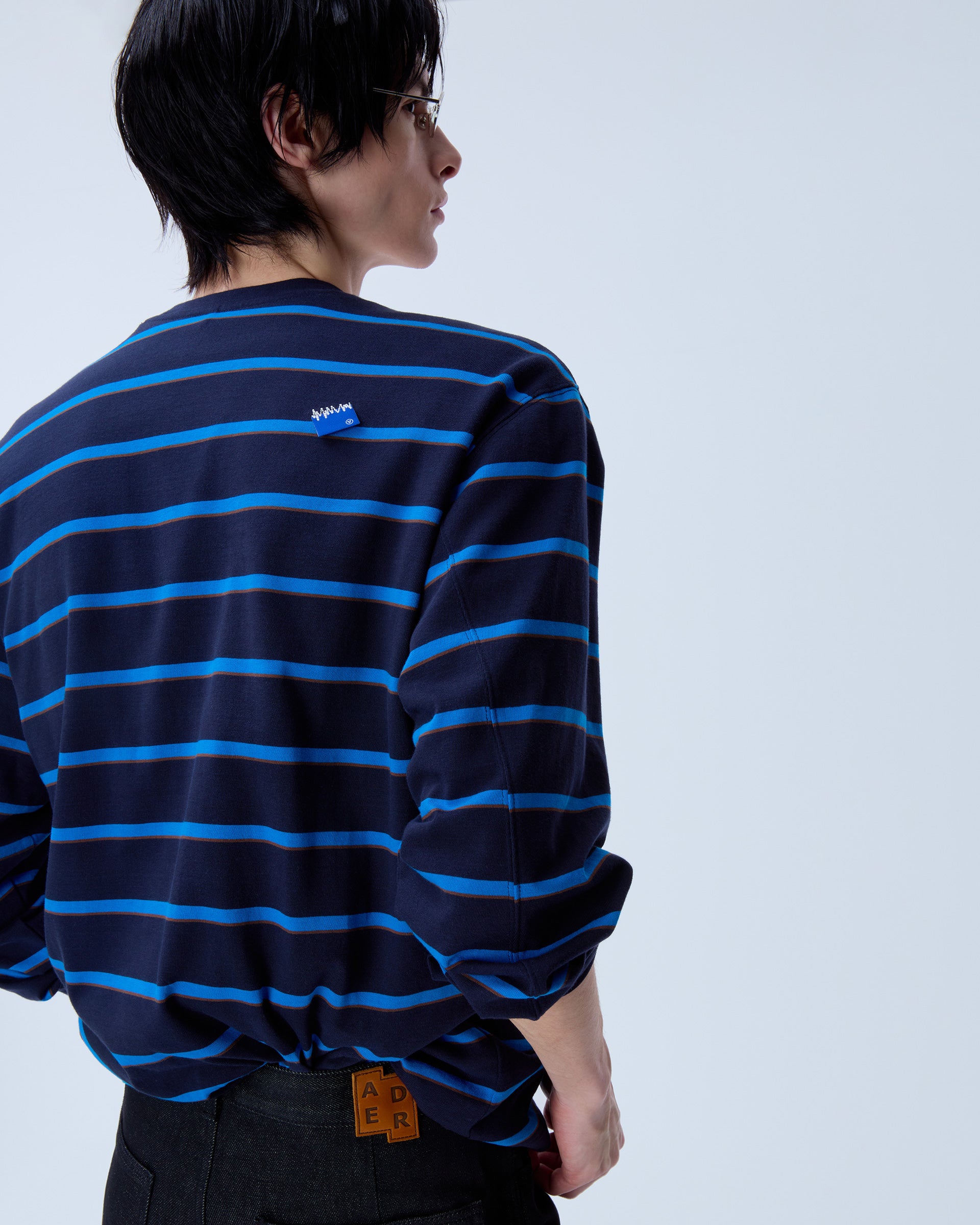 Ader Error - Sig; BL Tag LS t-shirt 03 (Navy) product image 13 | TRAB K-Fashion Australia