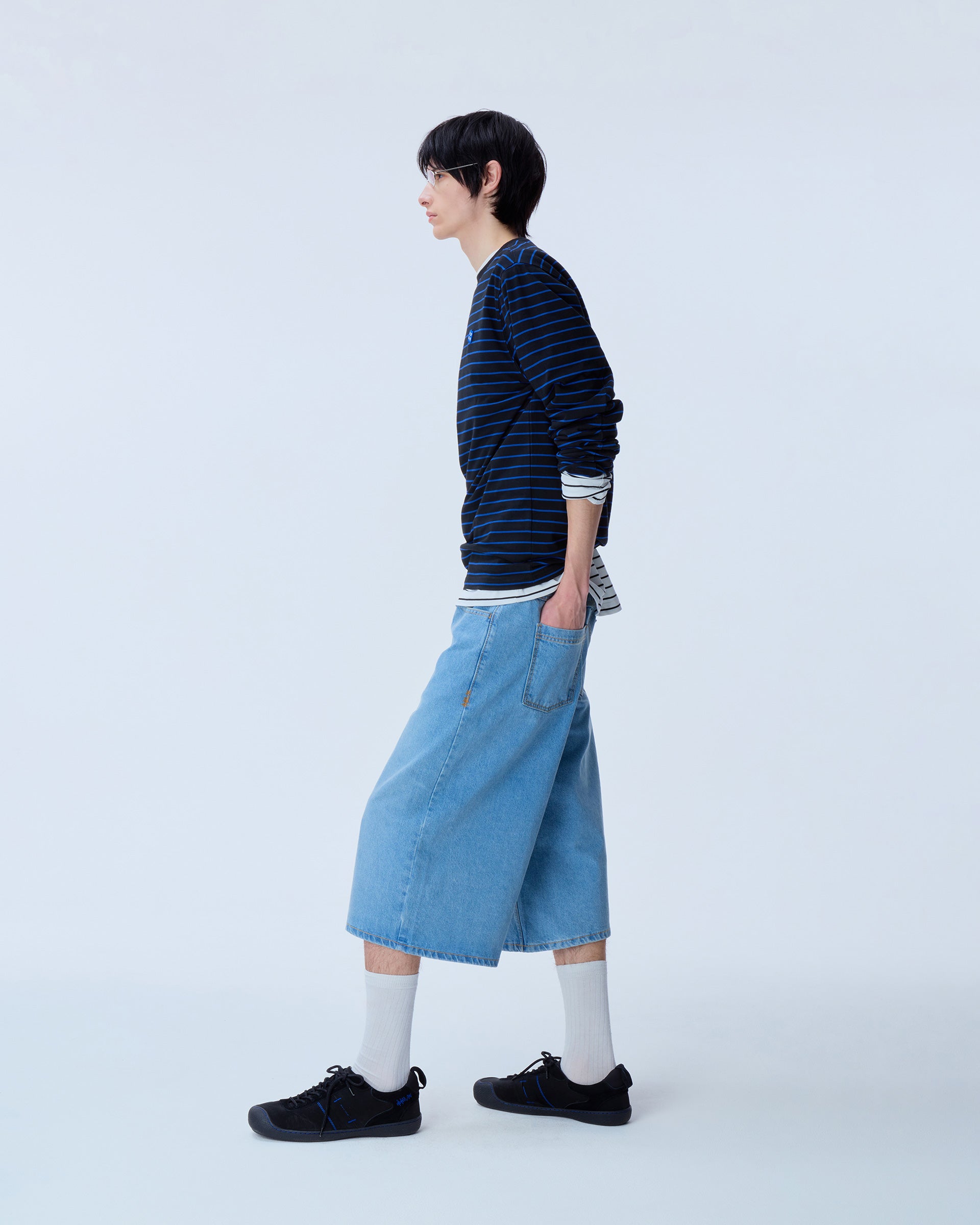 Ader Error - Sig; BL Tag LS t-shirt 04 (Noir) product image 9 | TRAB K-Fashion Australia