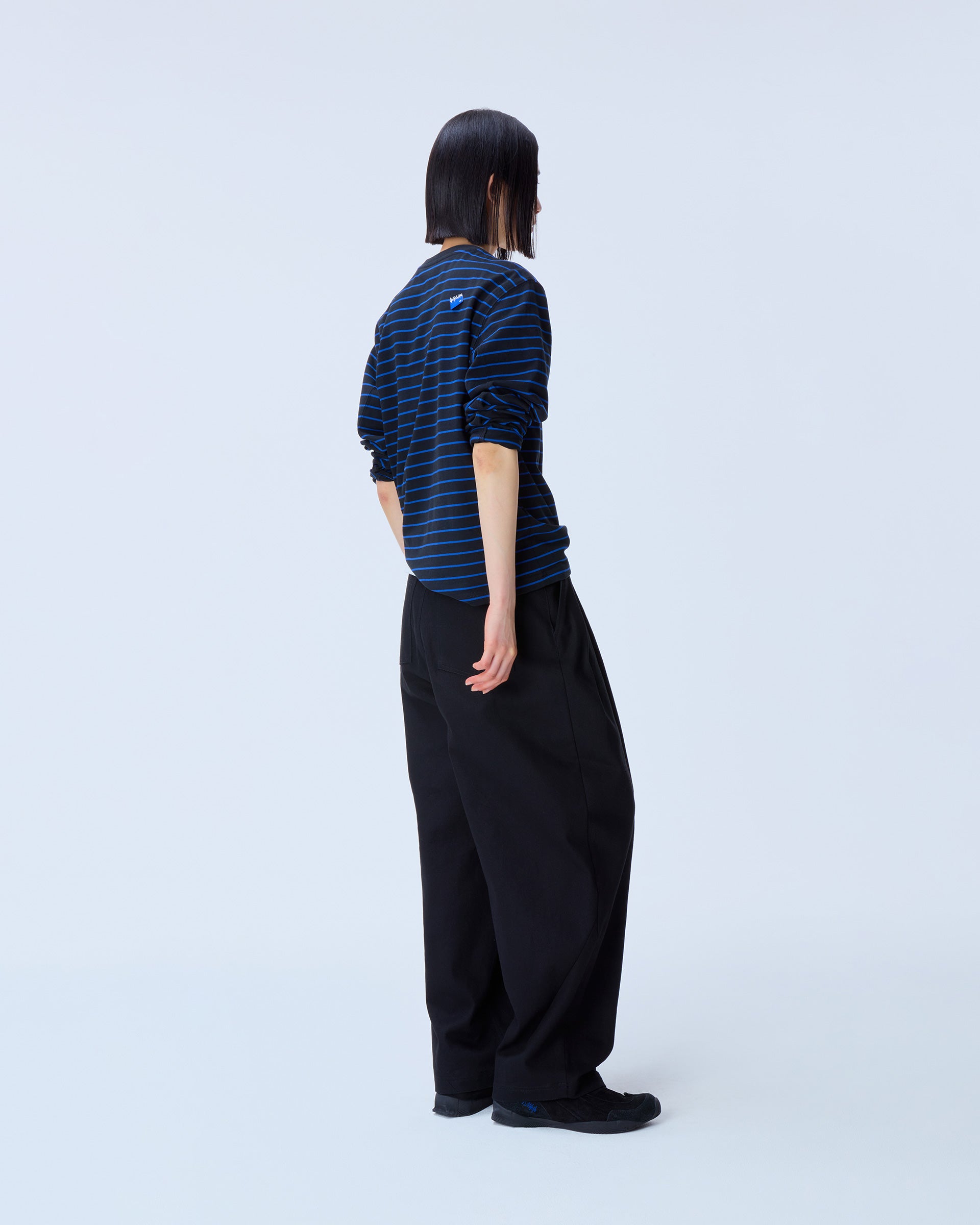 Ader Error - Sig; BL Tag LS t-shirt 04 (Noir) product image 2 | TRAB K-Fashion Australia